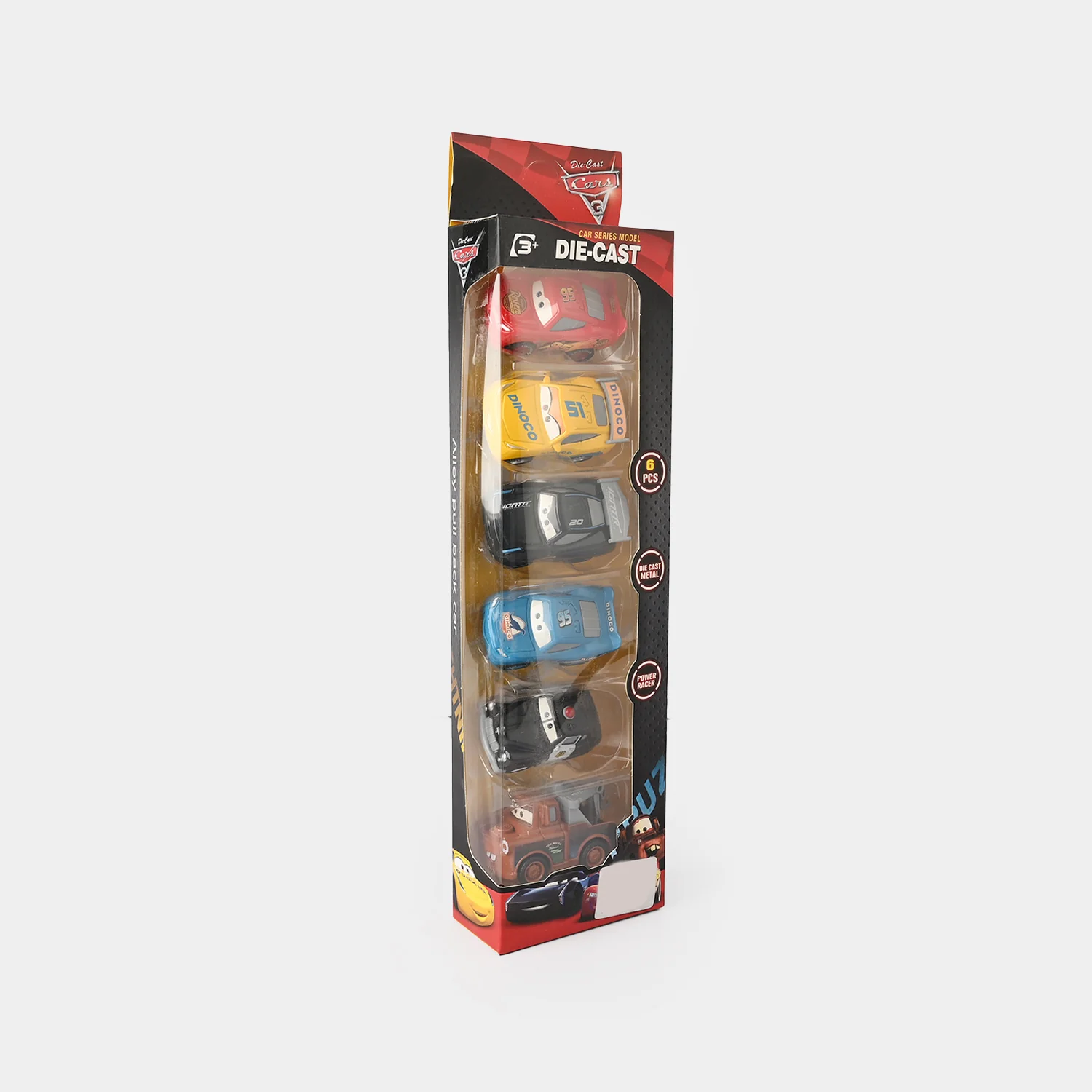 Alloy Cute Pullback Racing Car - Image 3
