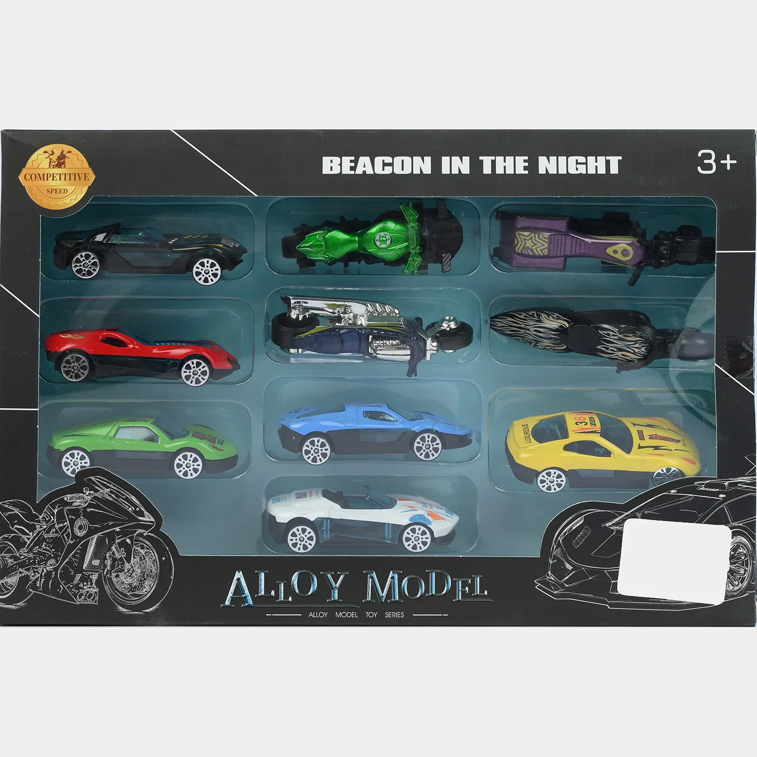 Mini Die-Cast Toy Vehicle Gift Set - Image 7