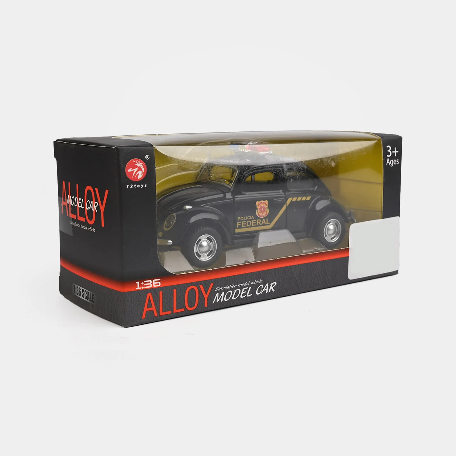 Alloy Pullback Police Car - Image 3