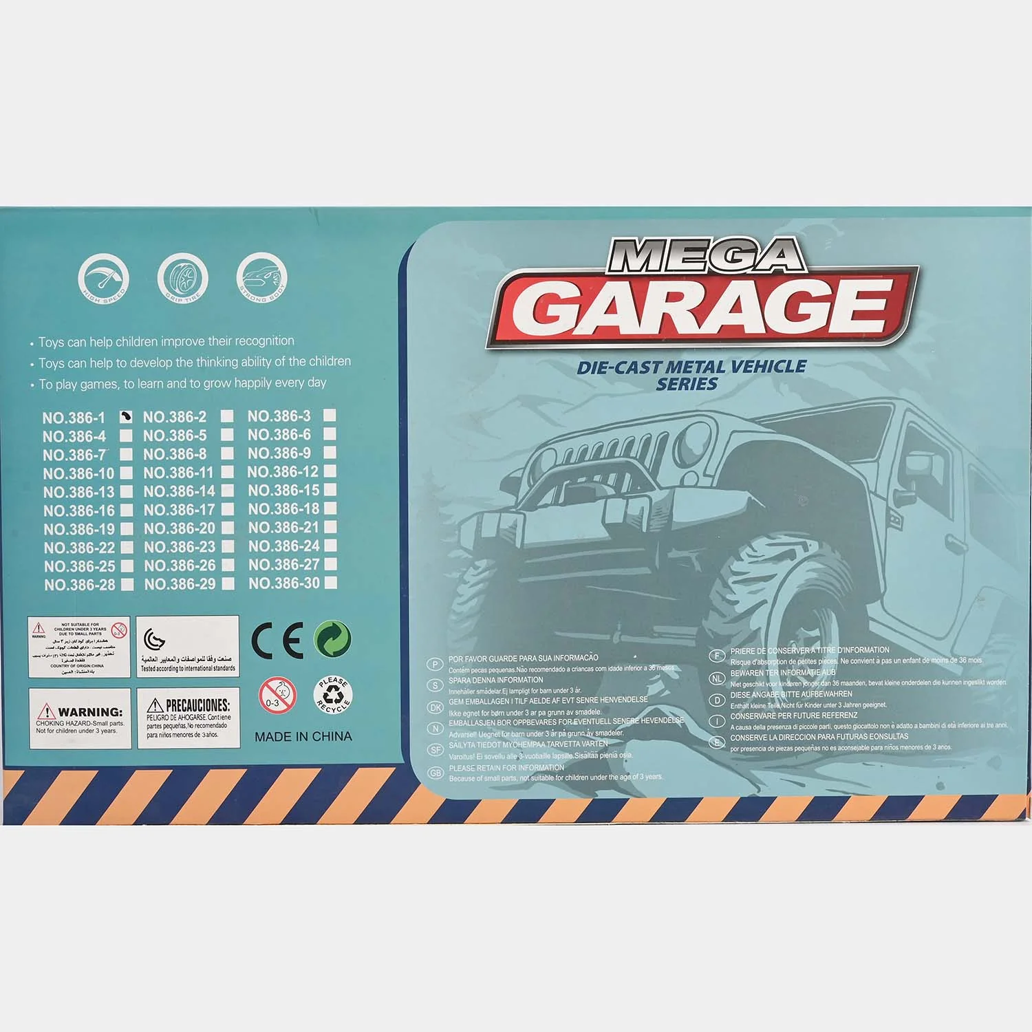 Die-Cast Metal Vehicle Garage Set - Image 7