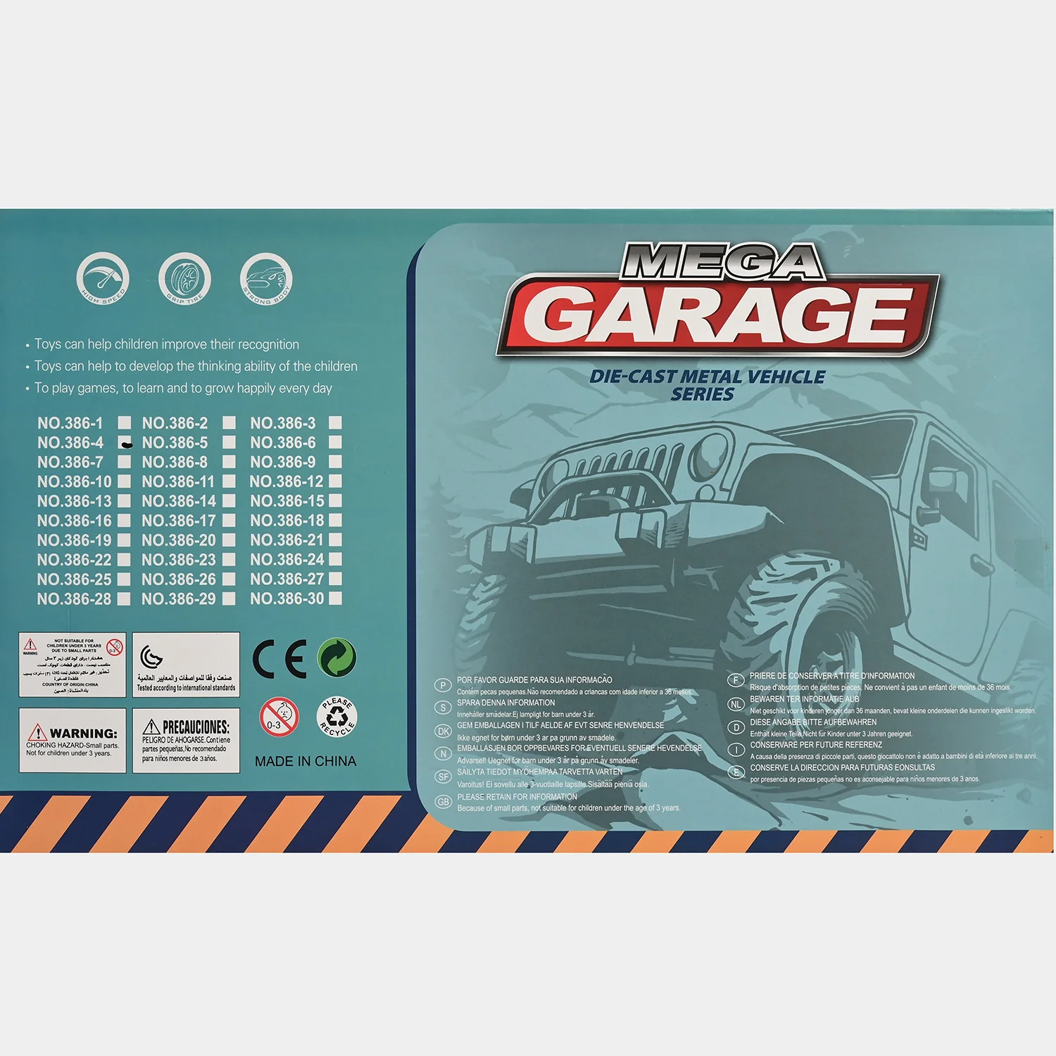 Die-Cast Metal Vehicle Garage Set - Image 6