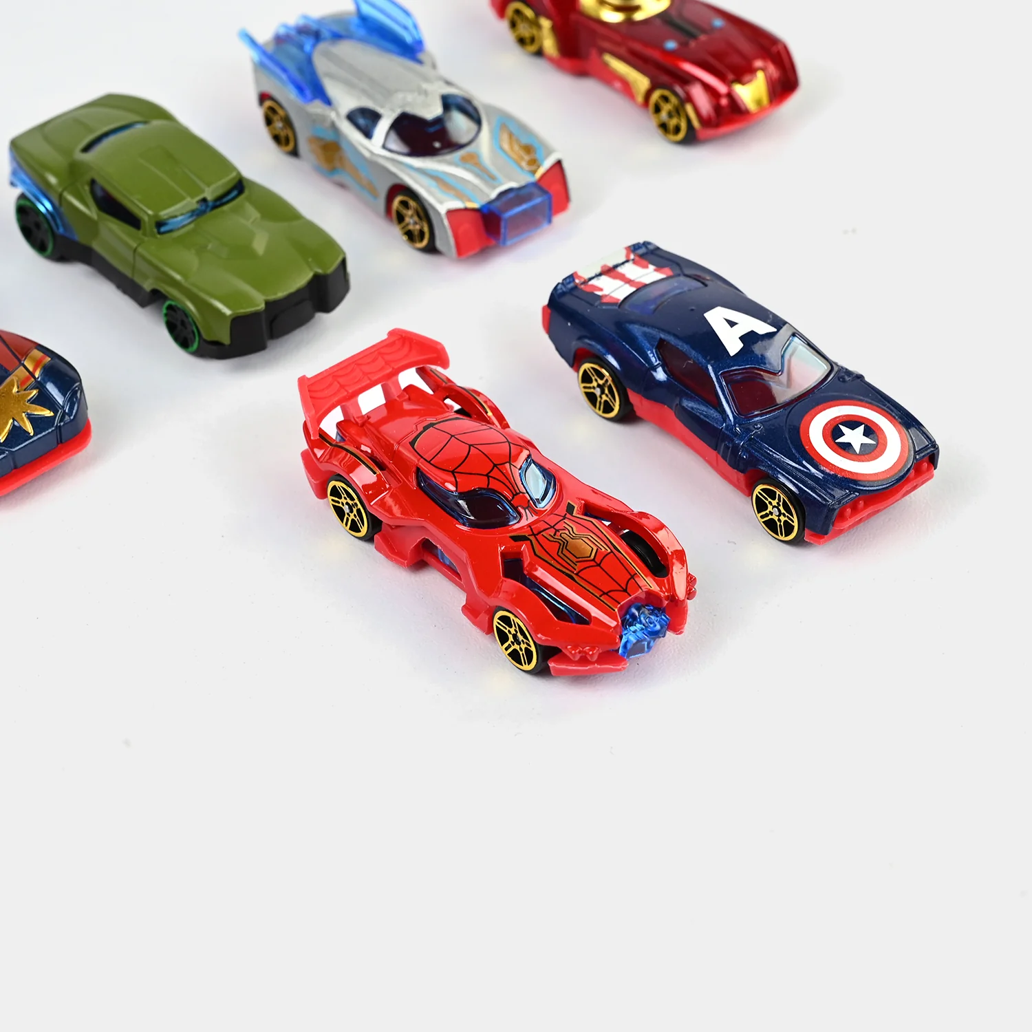 Alloy Slided Die-Cast Vehicles Set | Pack of 6 - Image 4