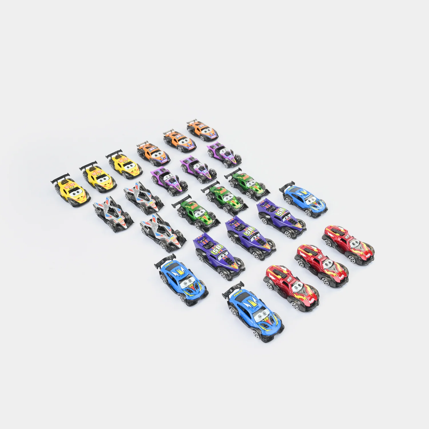 Alloy Sliding Race Car TT-24
