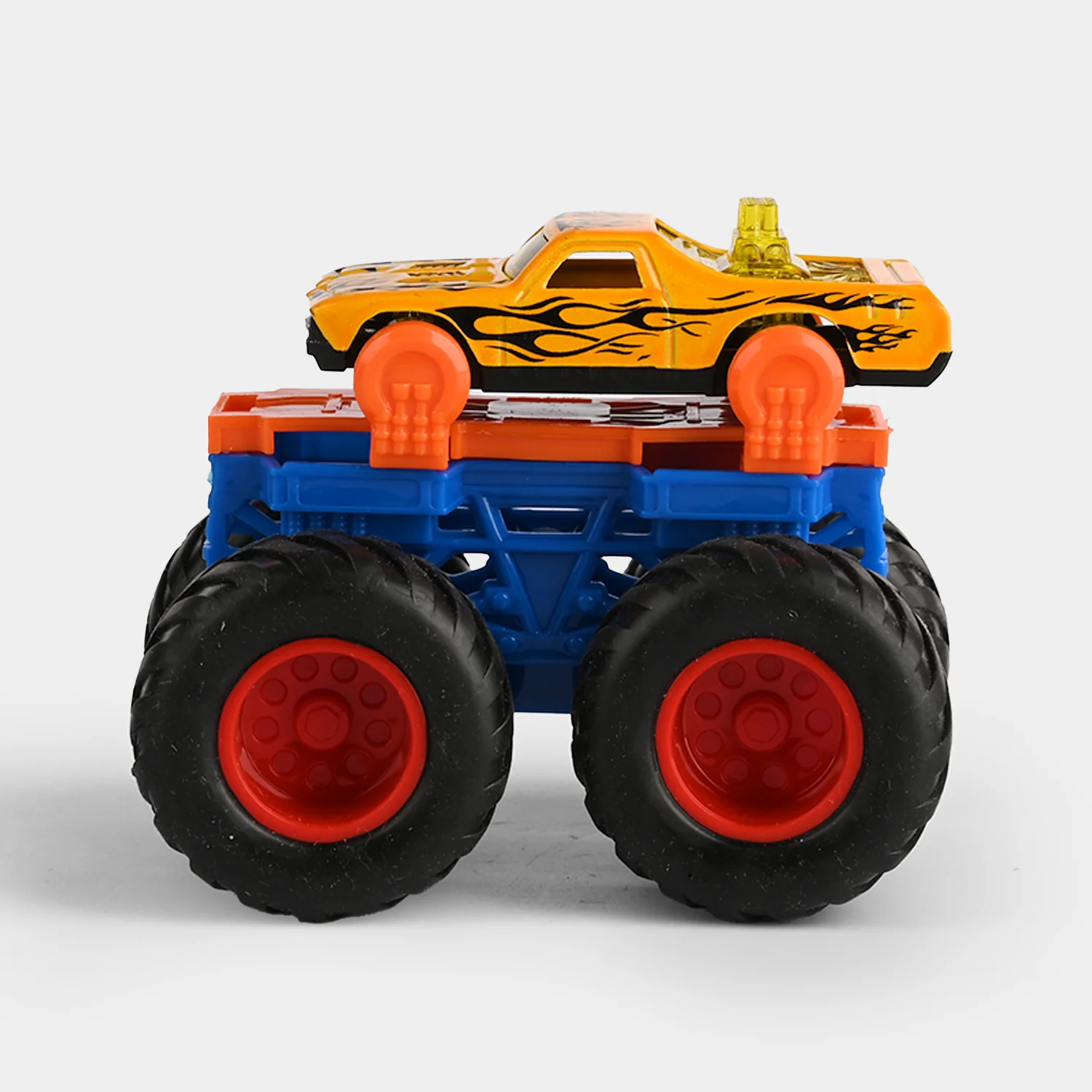 Alloy With Action Large Wheel Car - Image 2
