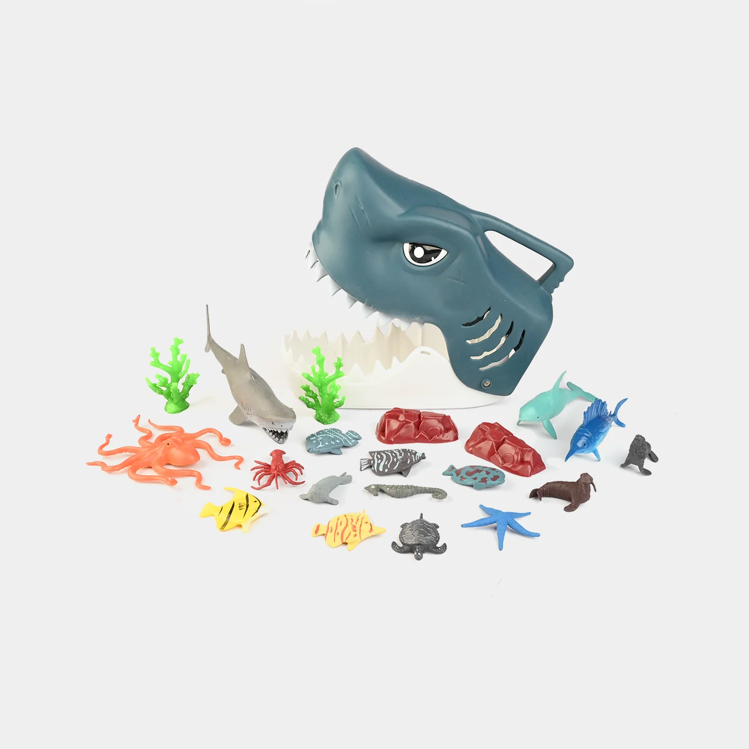 Marine Sea Animal Life Toy Play Set - Image 7