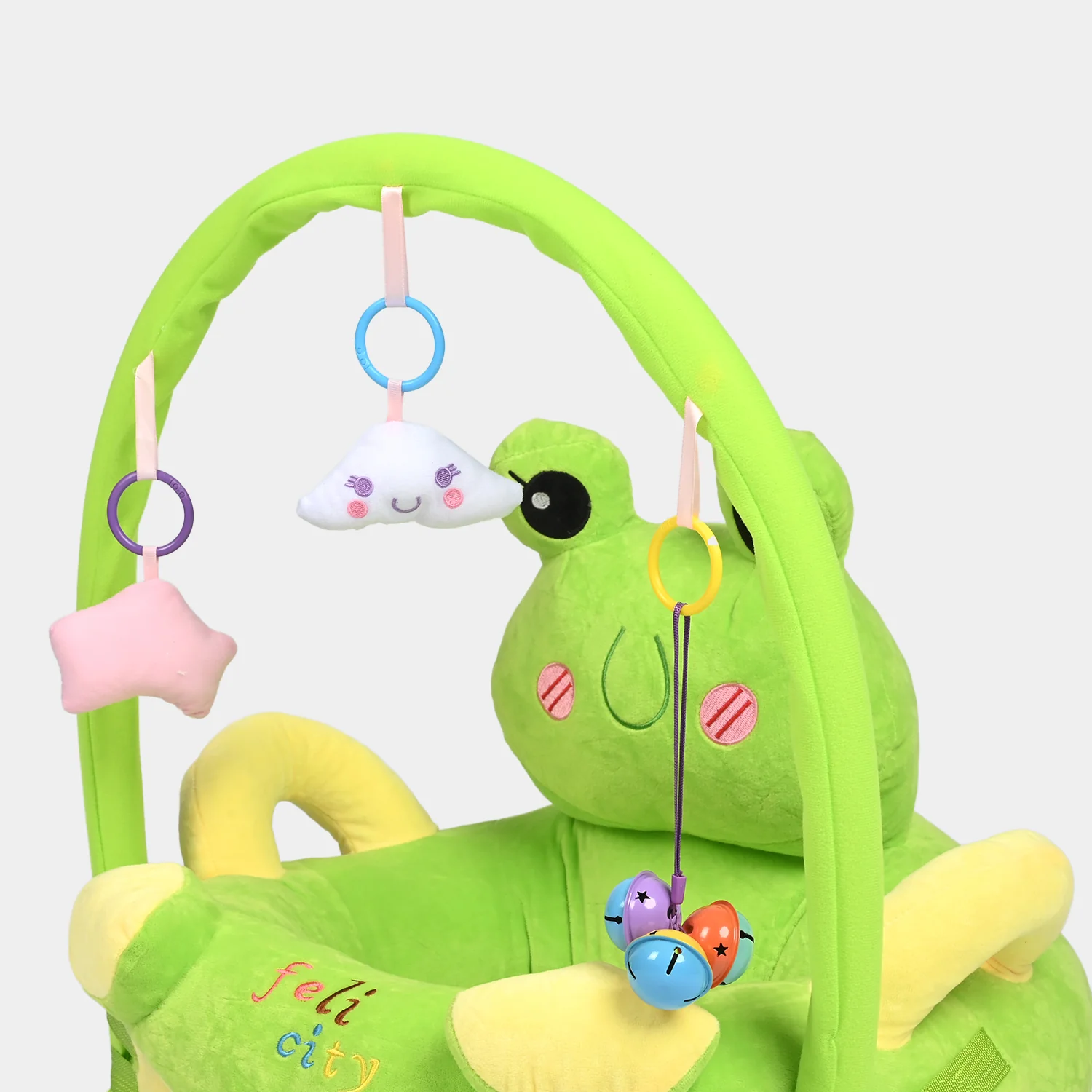 Cartoon Baby Floor Seat/Support Sofa Seat 6M+ | 544-Green - Image 3