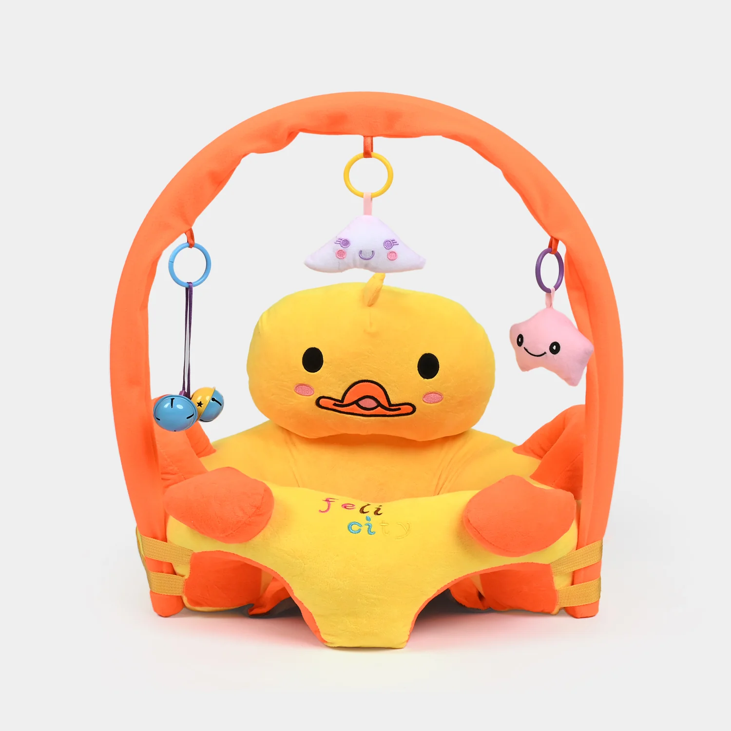 Cartoon Baby Floor Seat/Support Sofa Seat 6M+ | 544-Yellow