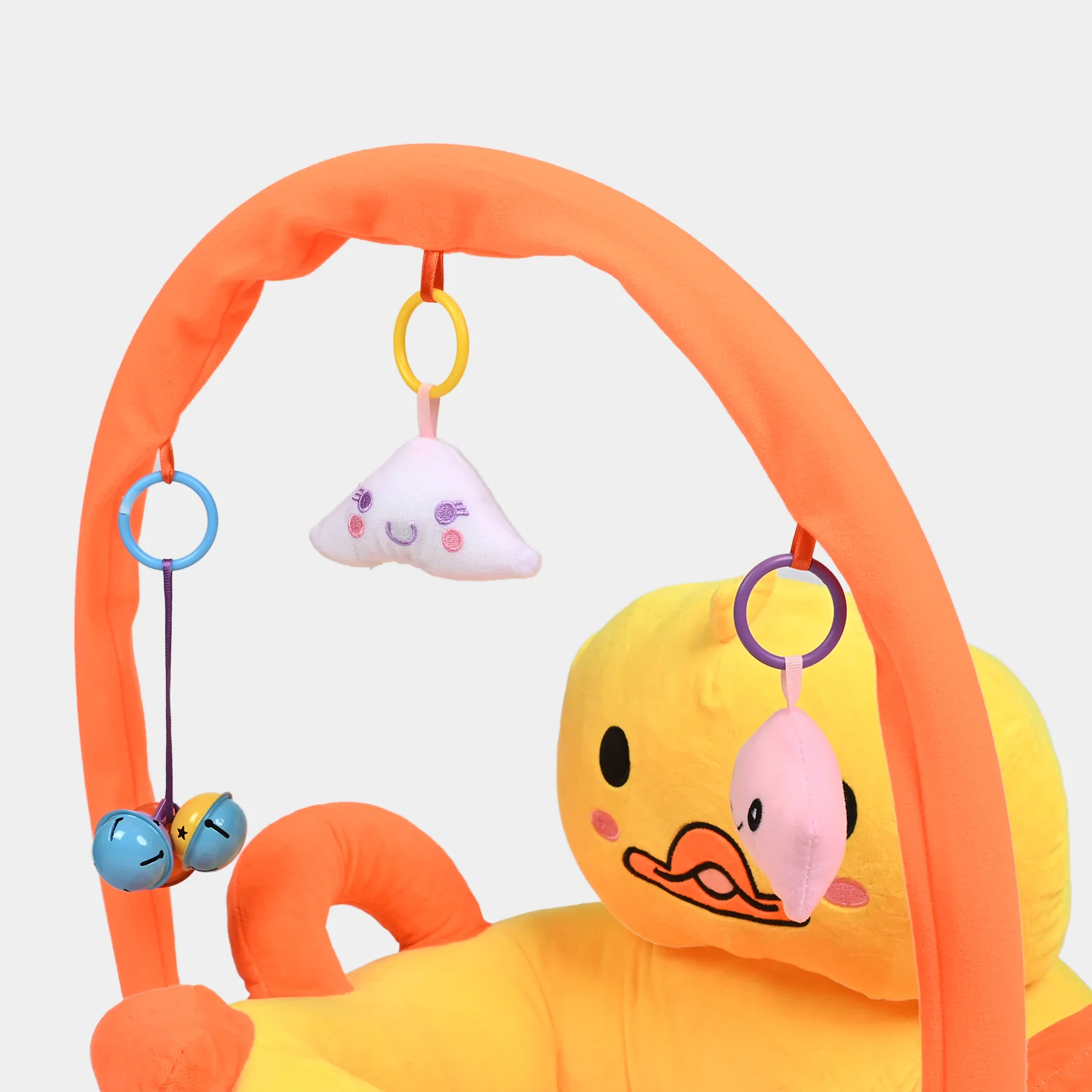 Cartoon Baby Floor Seat/Support Sofa Seat 6M+ | 544-Yellow - Image 4