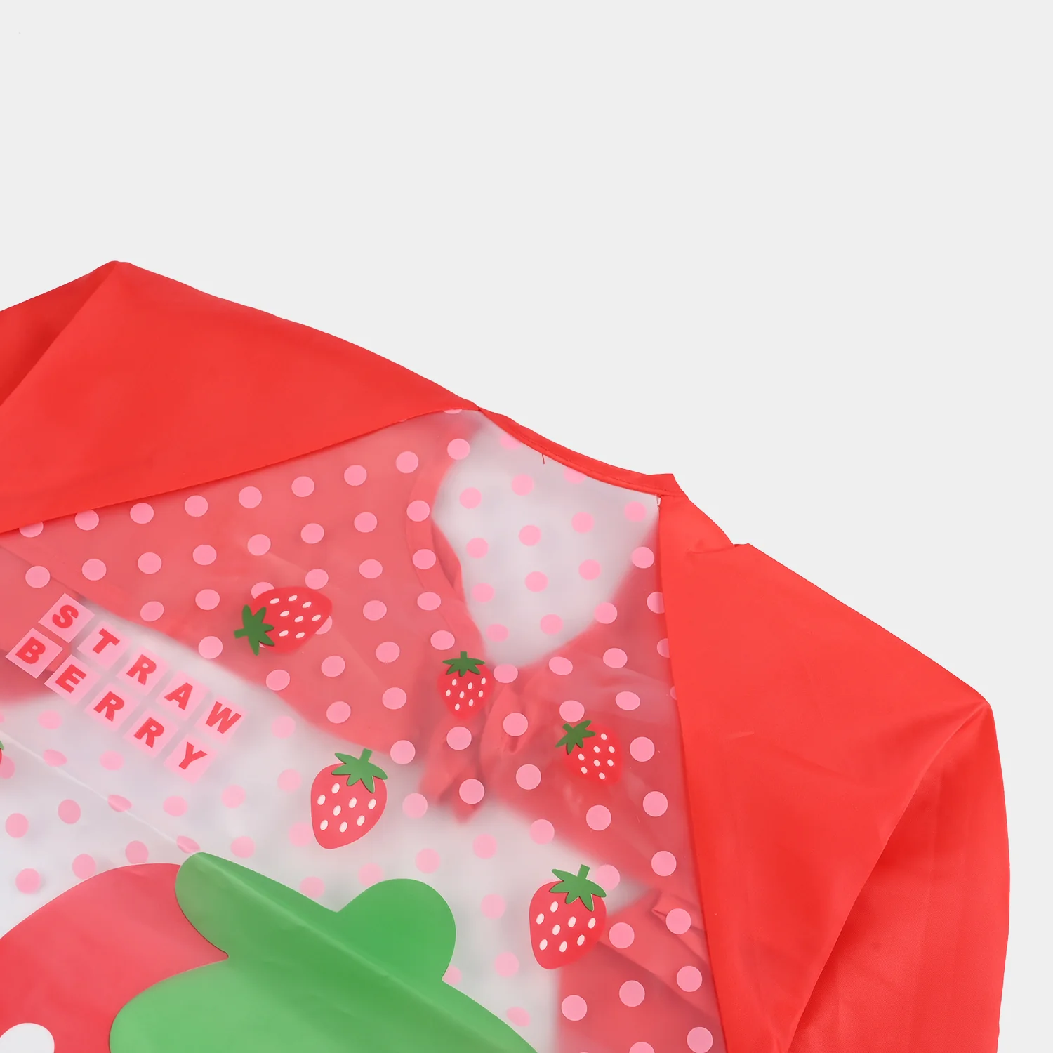 Infant Baby Bib/Apron | 6M+ Strawberry 837 - Image 2