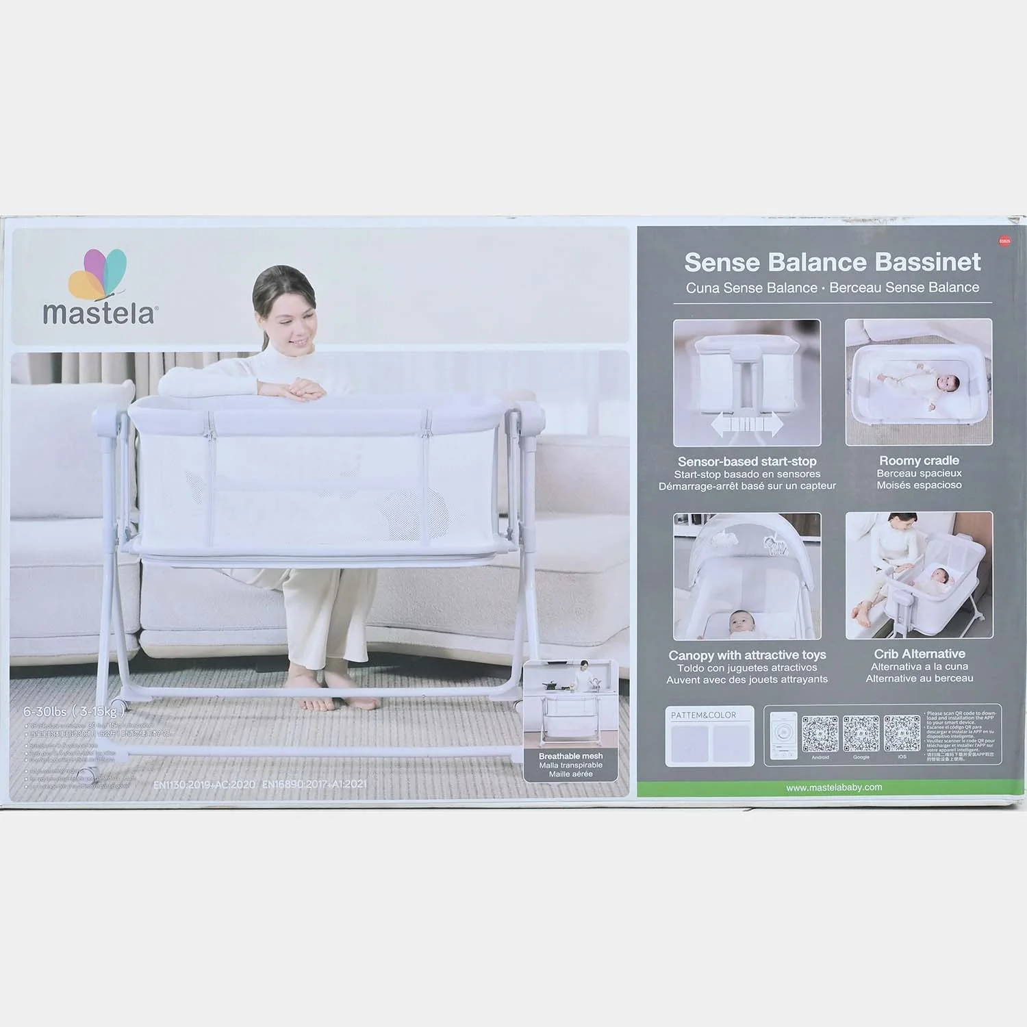 Mastela Sense Balance Bassinet Swing | 3825 - Image 2