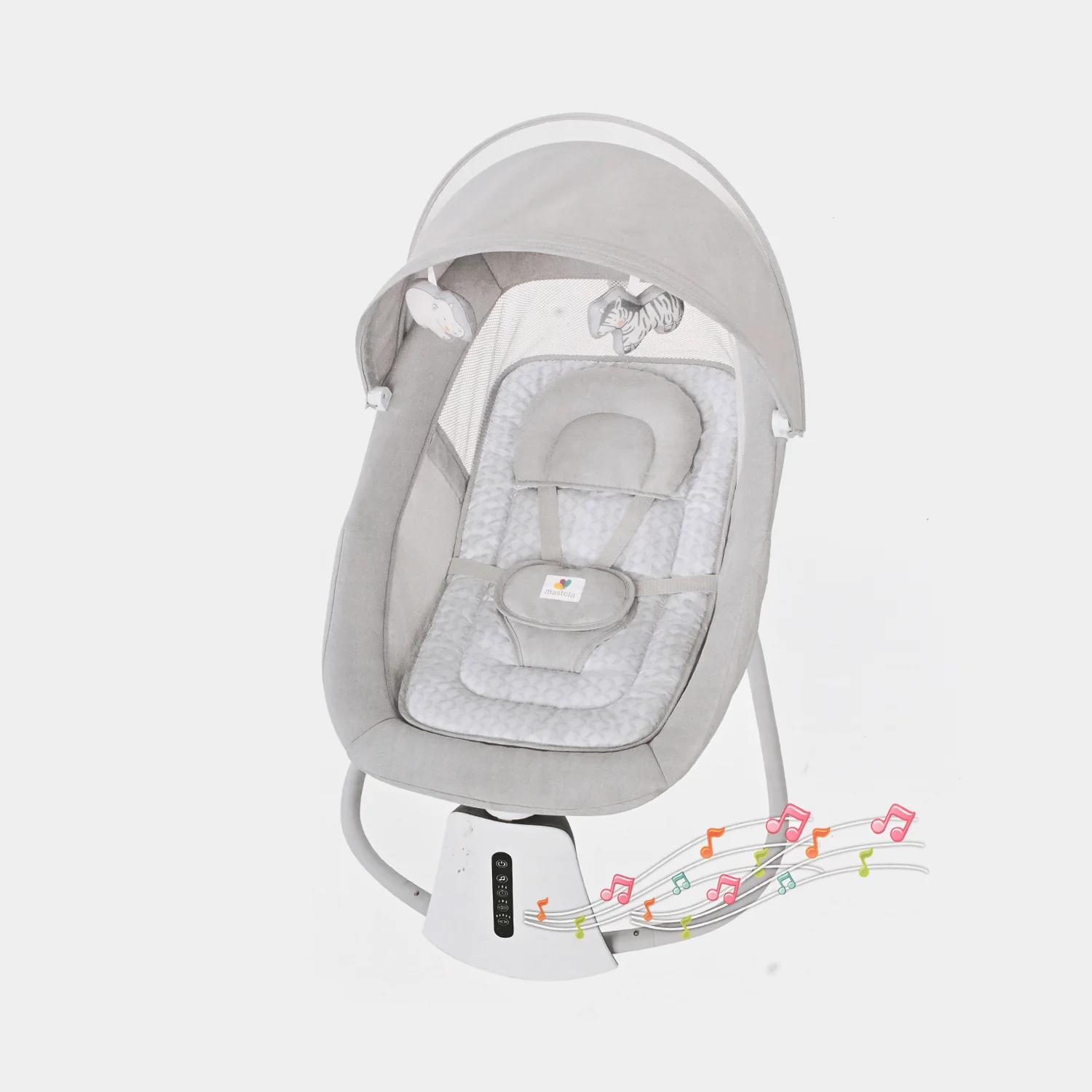 3-in-1 Aura Deluxe Bassinet Auto Swing Mastela | 8016