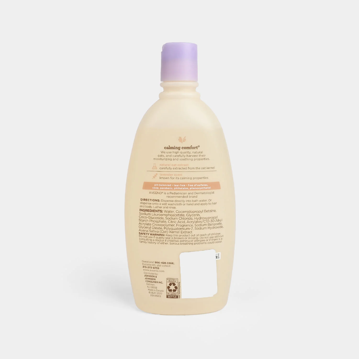 Aveeno Baby Calming Bath 18Oz - Image 3