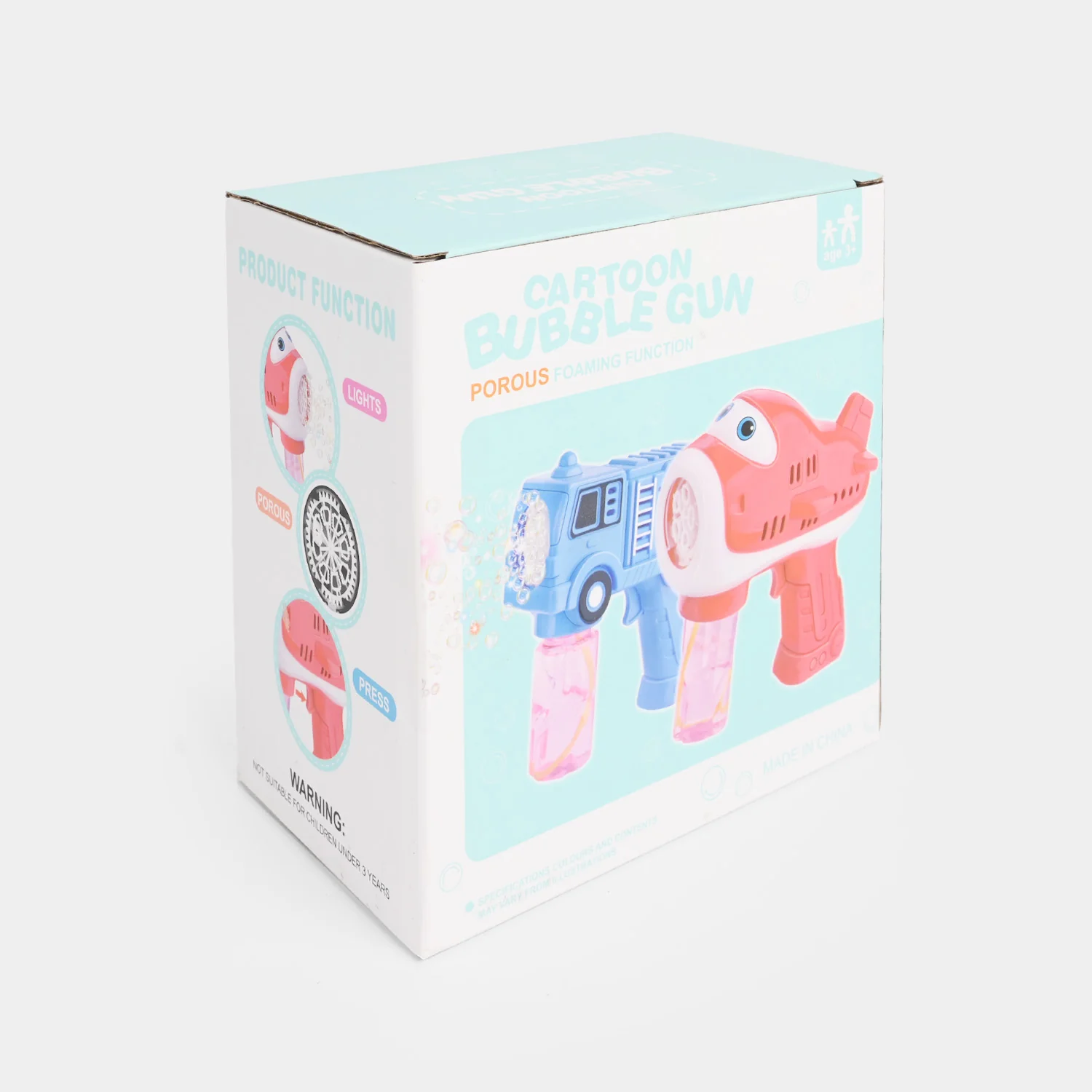 Automatic Bubble Blower Toy with Light & Sound - Image 3