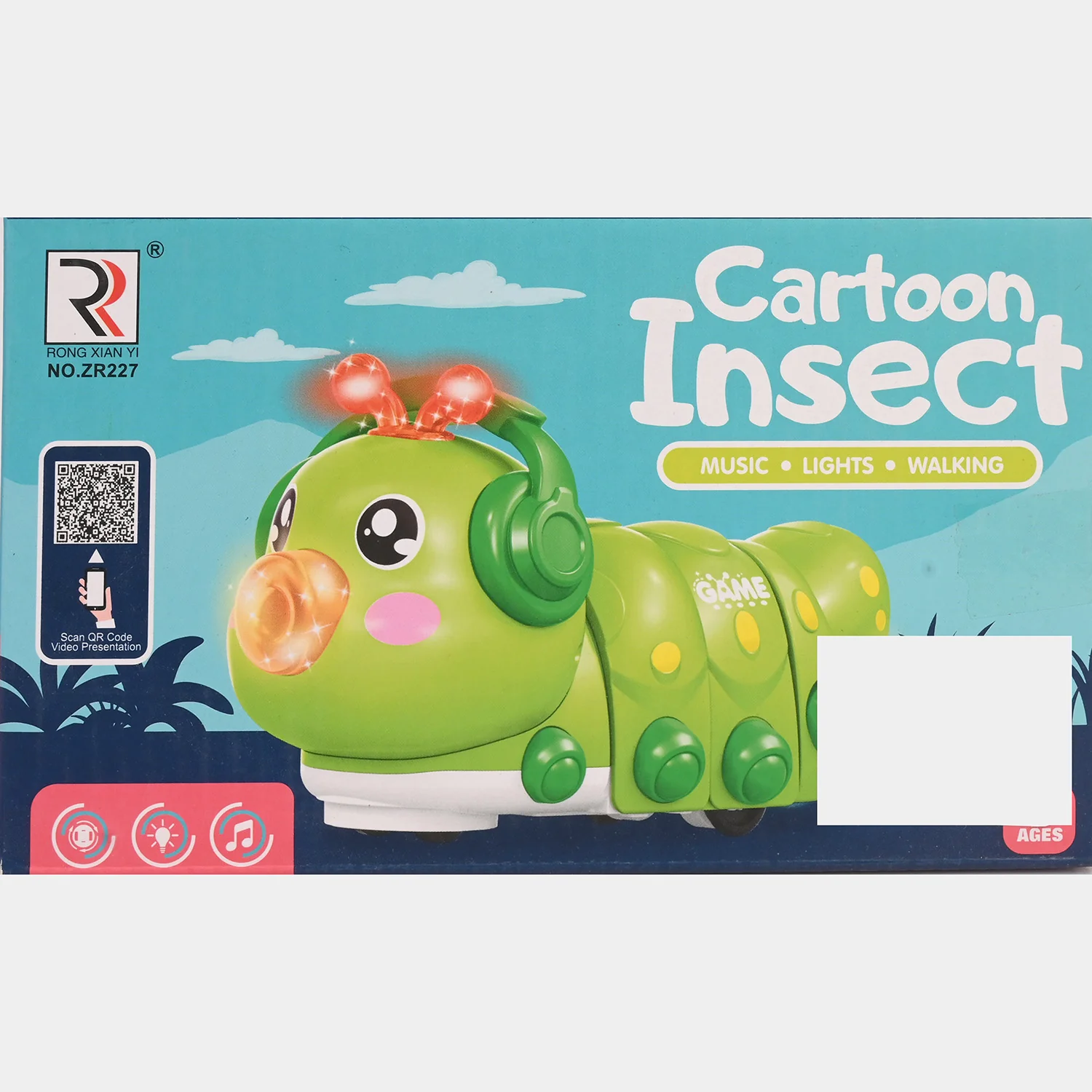 Cartoon Insect Interactive Toy with Light & Music - Image 6