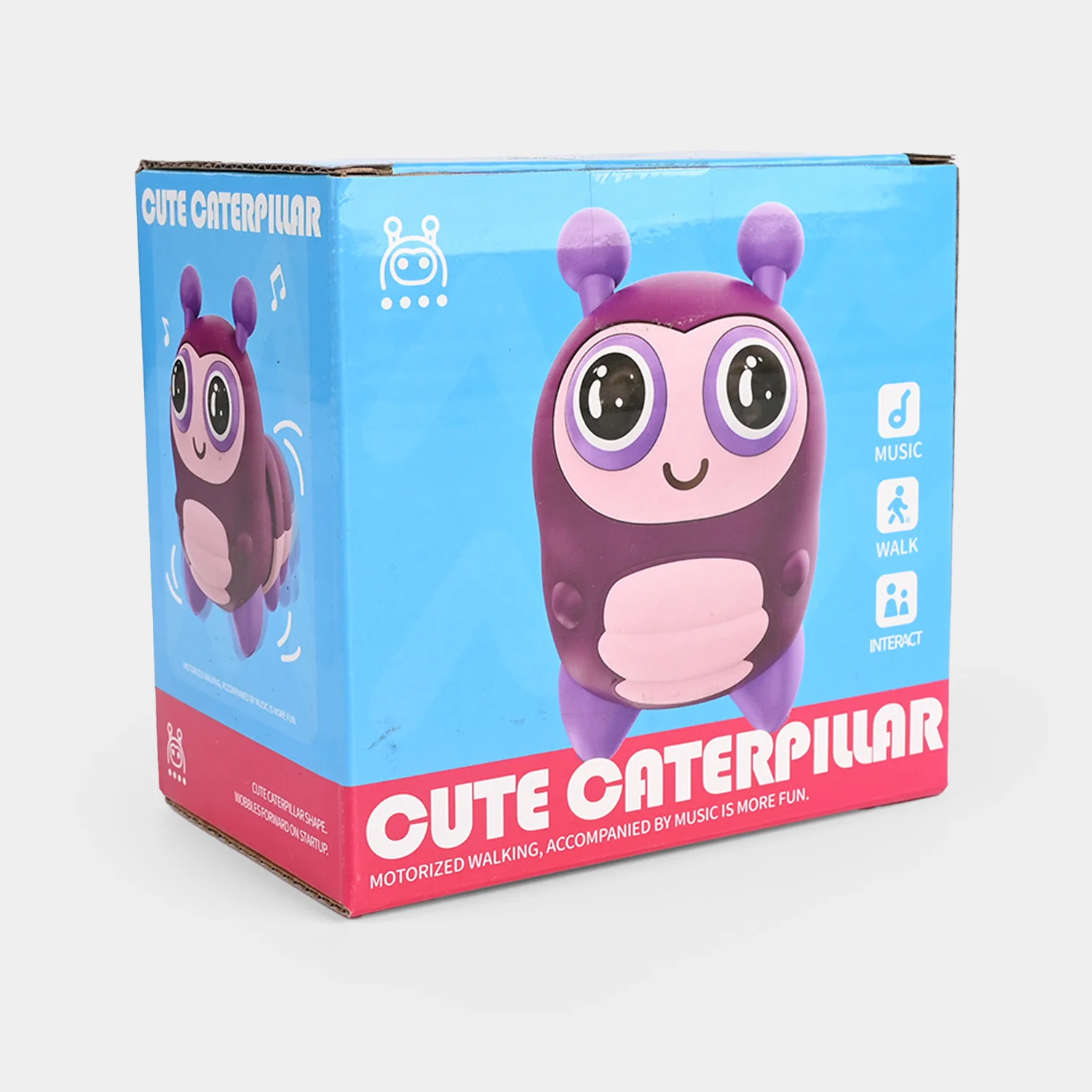 Cute Electric Caterpillar with Light & Music Toy - Image 3
