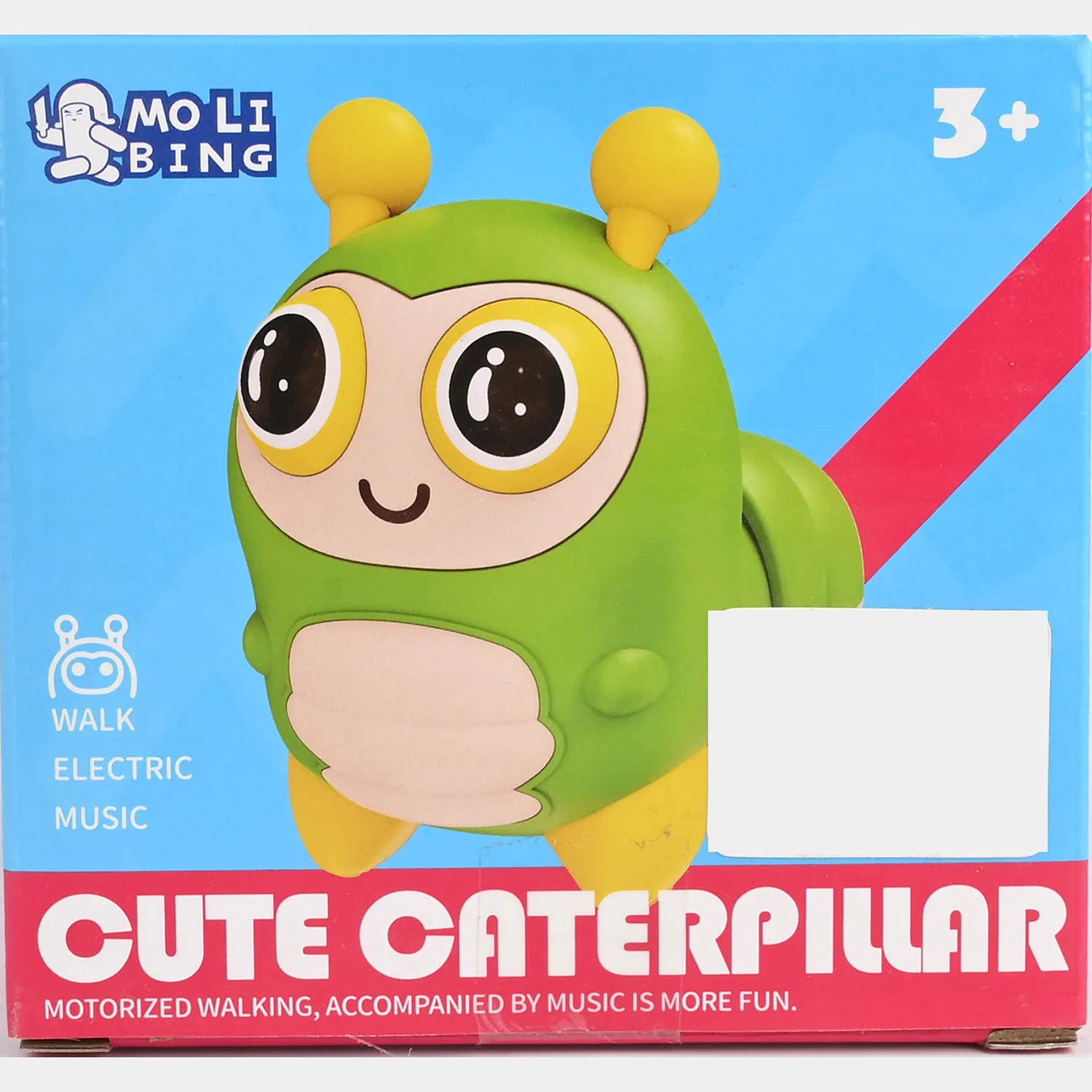 Cute Electric Caterpillar with Light & Music Toy - Image 6