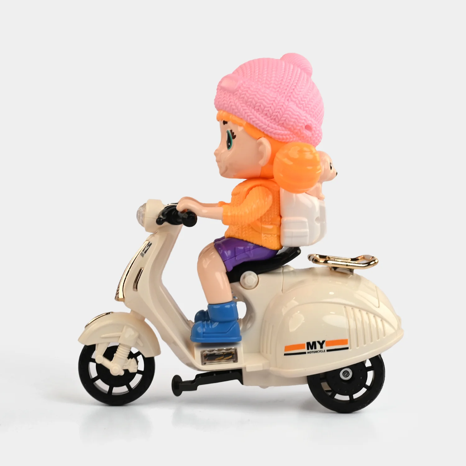 Electric Stunt Biker Motorcycle with Light & Sound - Image 3