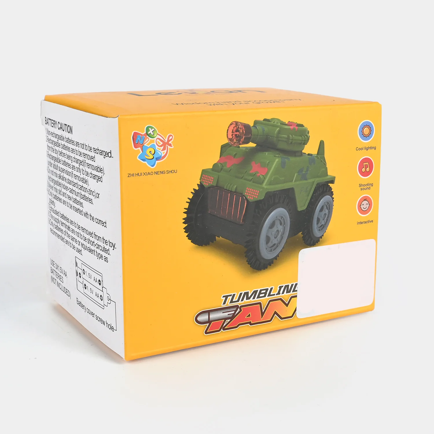 Electric Universal Stunt Tank with Light & Sound Toy - Image 3