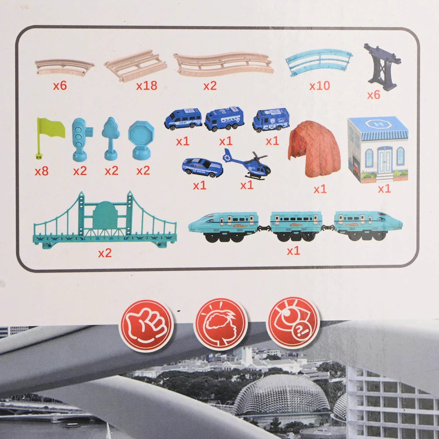 Electric Train Set With Sound - Image 6