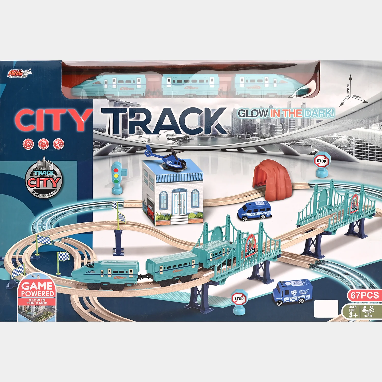 Electric Train Set With Sound - Image 3