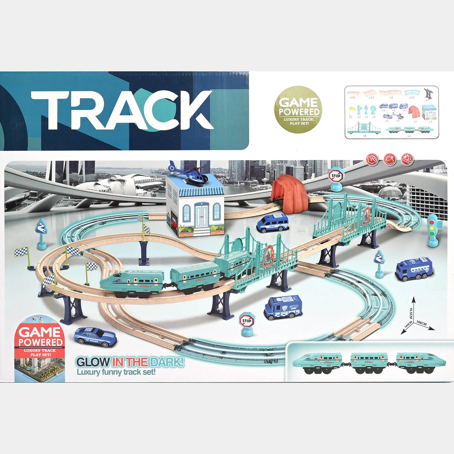 Electric Train Set With Sound - Image 4