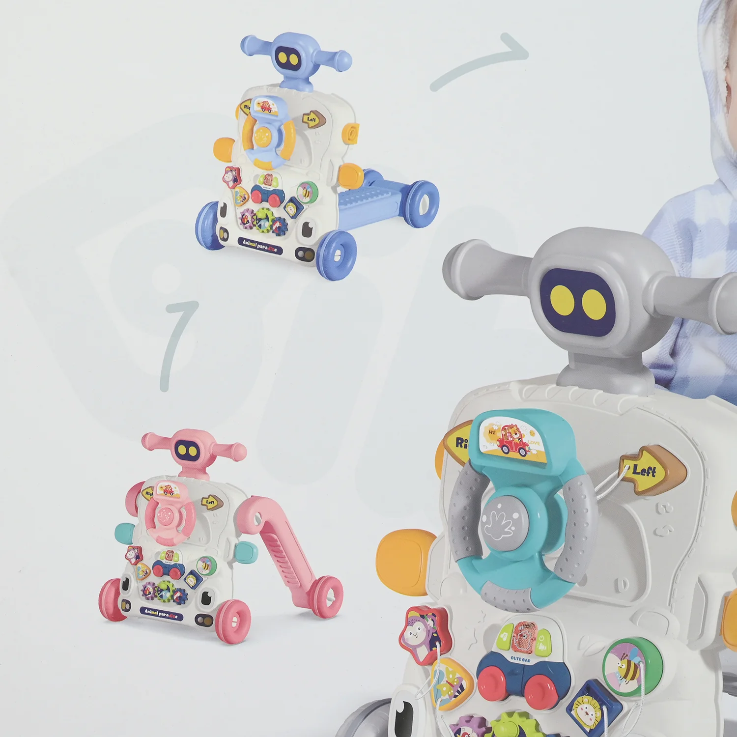 Baby 5-in-1 Activity Walker - Image 5
