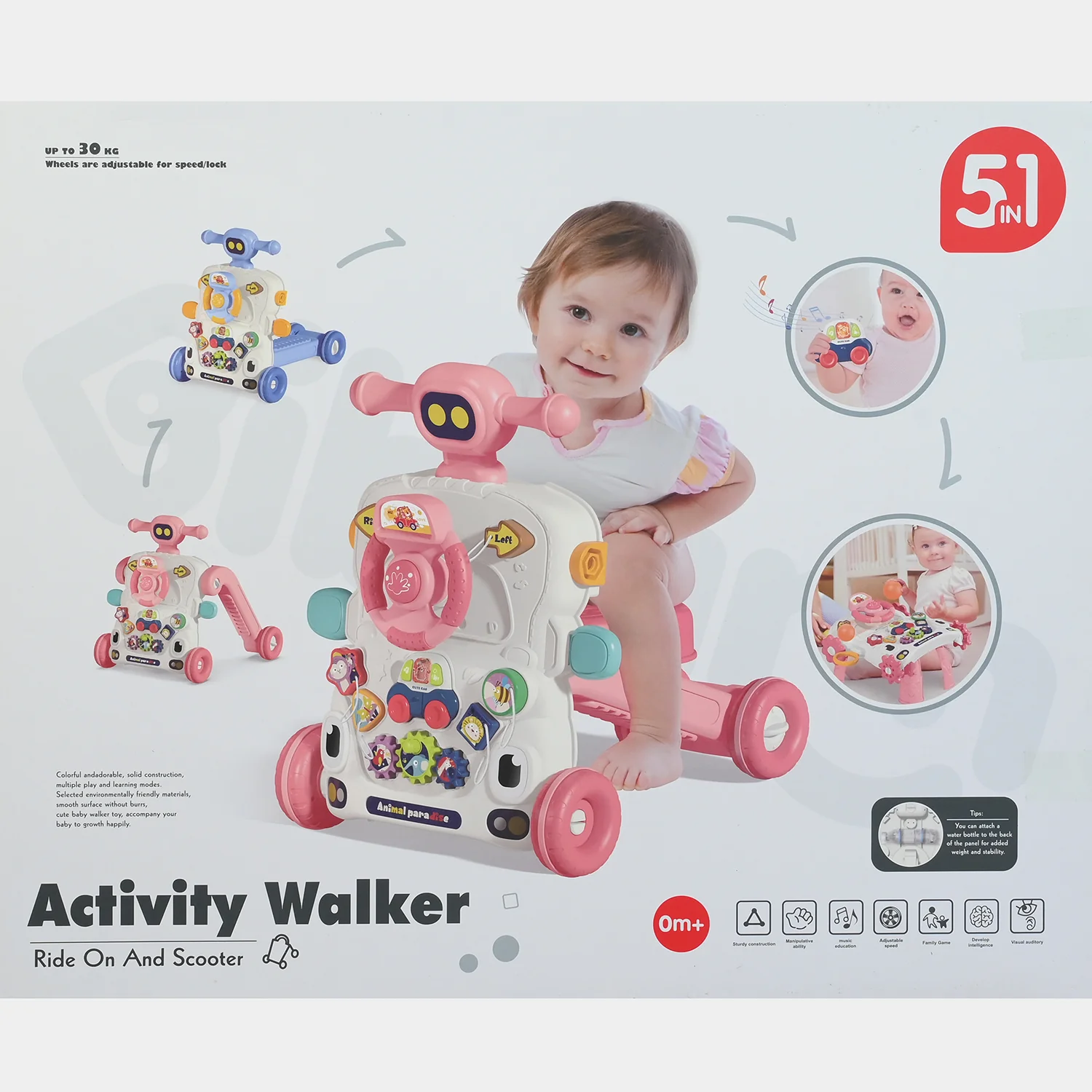 Baby 5-in-1 Activity Walker - Image 7