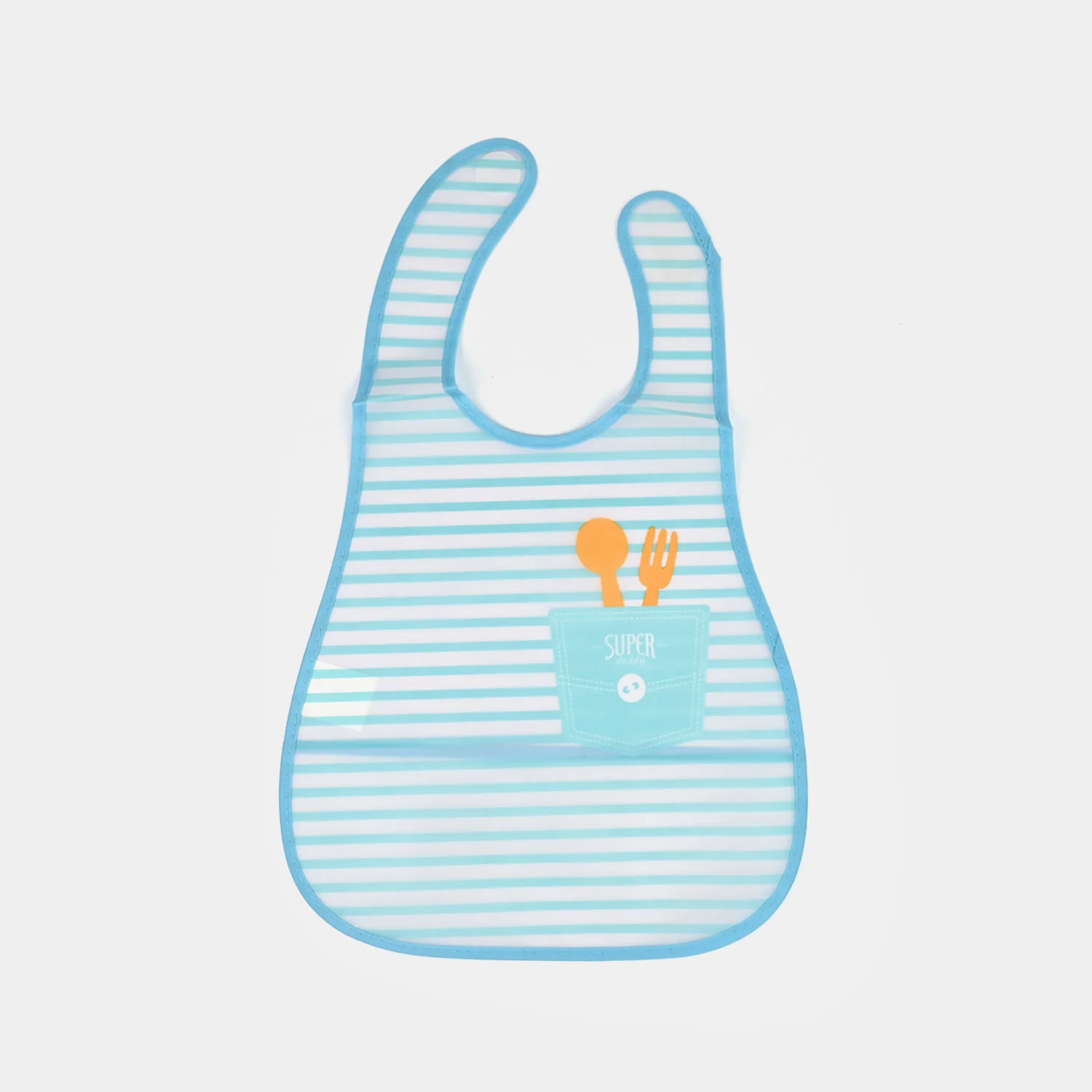Baby Bib / Apron | Easy Clean Feeding Bib