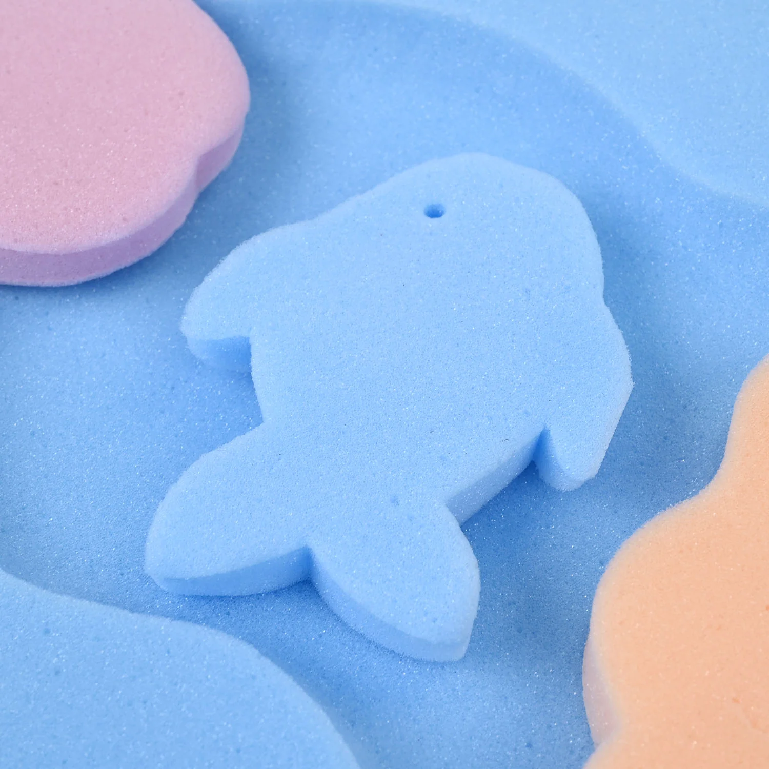 Soft Baby Bath Sponge Set - Image 2