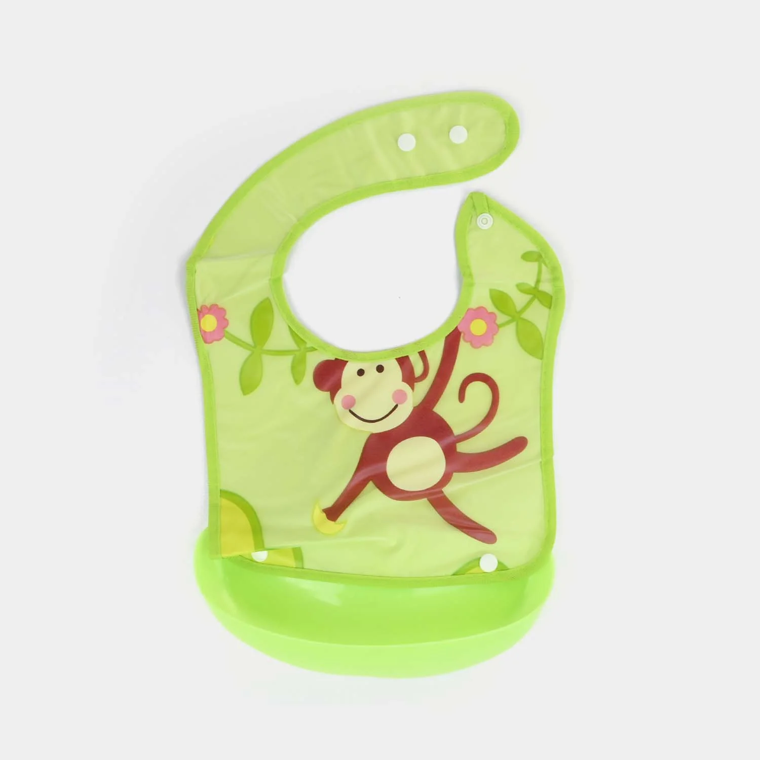 PLASTIC BIB WITH HOLDER FOR BABIES - Image 2