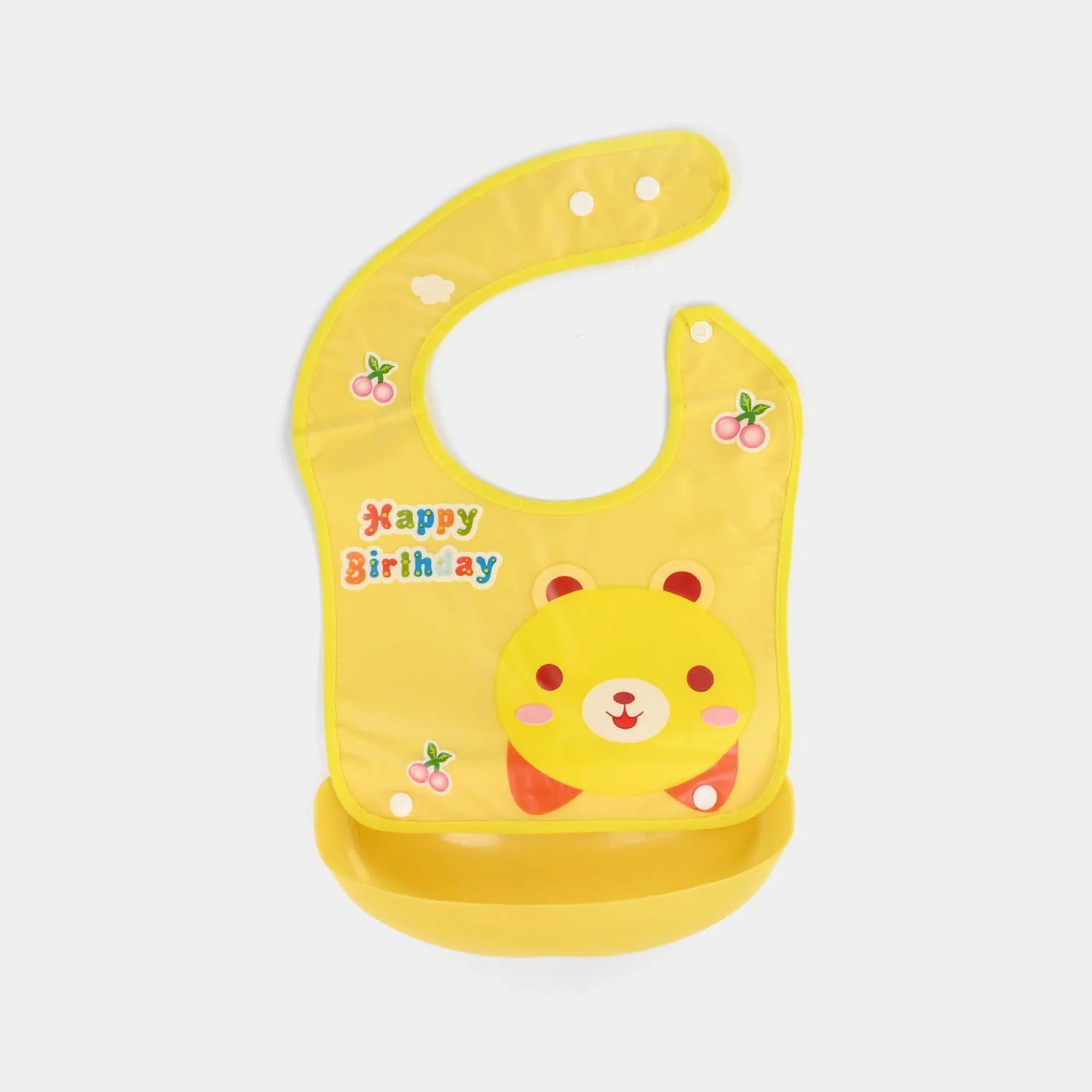 PLASTIC BIB WITH HOLDER FOR BABIES - Image 2