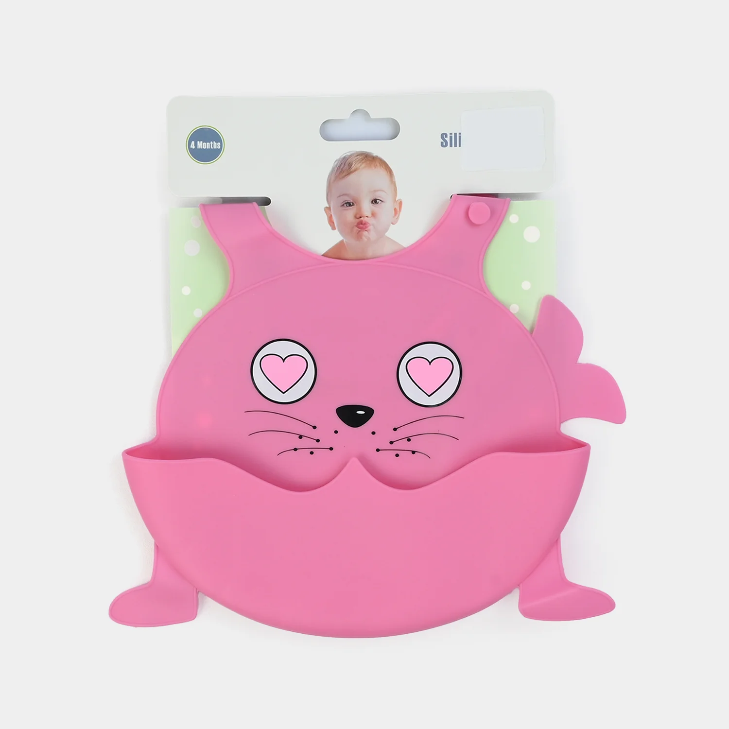 Silicone Baby Feeding Bib | 4M+ - Image 3
