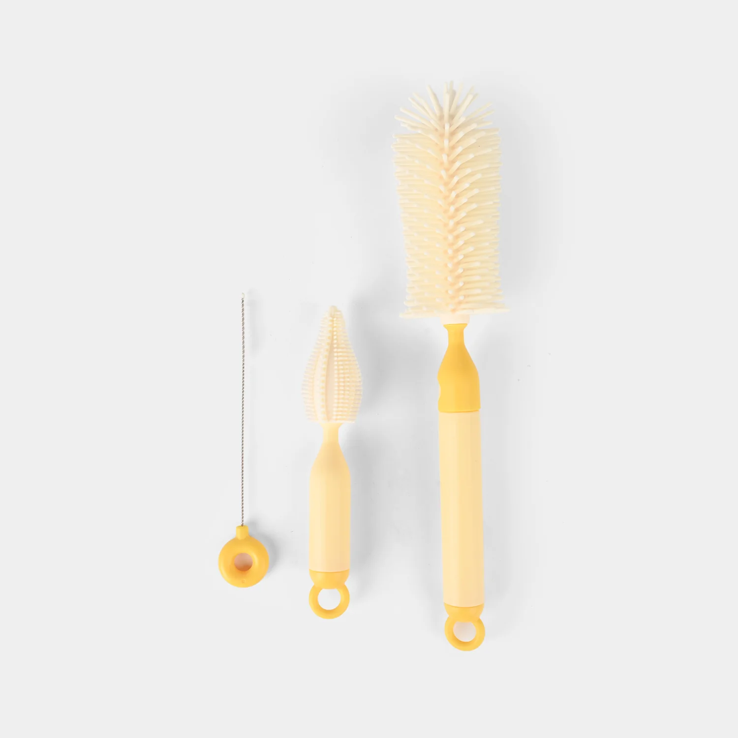 Silicone Baby Bottle Cleaning Brush Set - Image 2