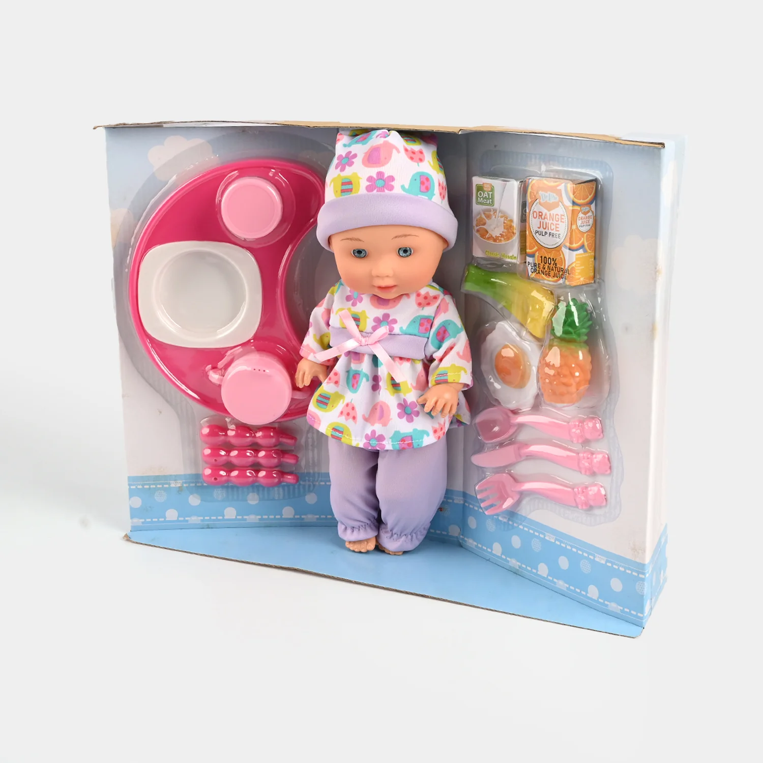 Baby Doll & Accessories Feeding Set - Image 5