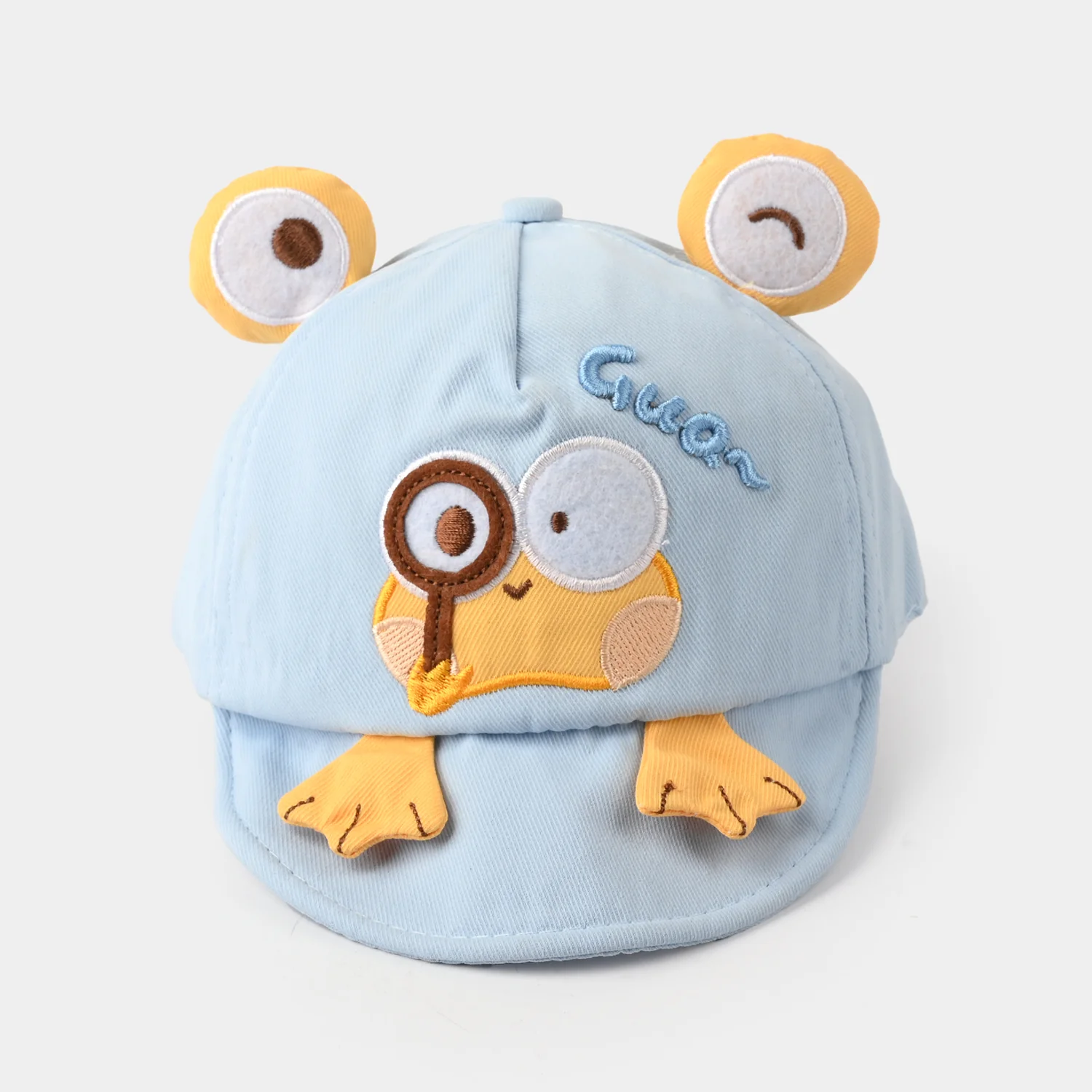 Baby Sun Protection Stylish Cap 3M+| Blue Eye 1550 - Image 3
