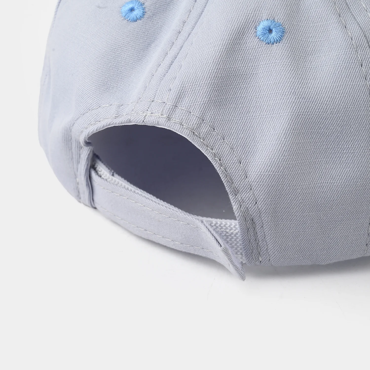 Baby Sun Protection Stylish Cap 3M+| Blue Small Bear 1550 - Image 2