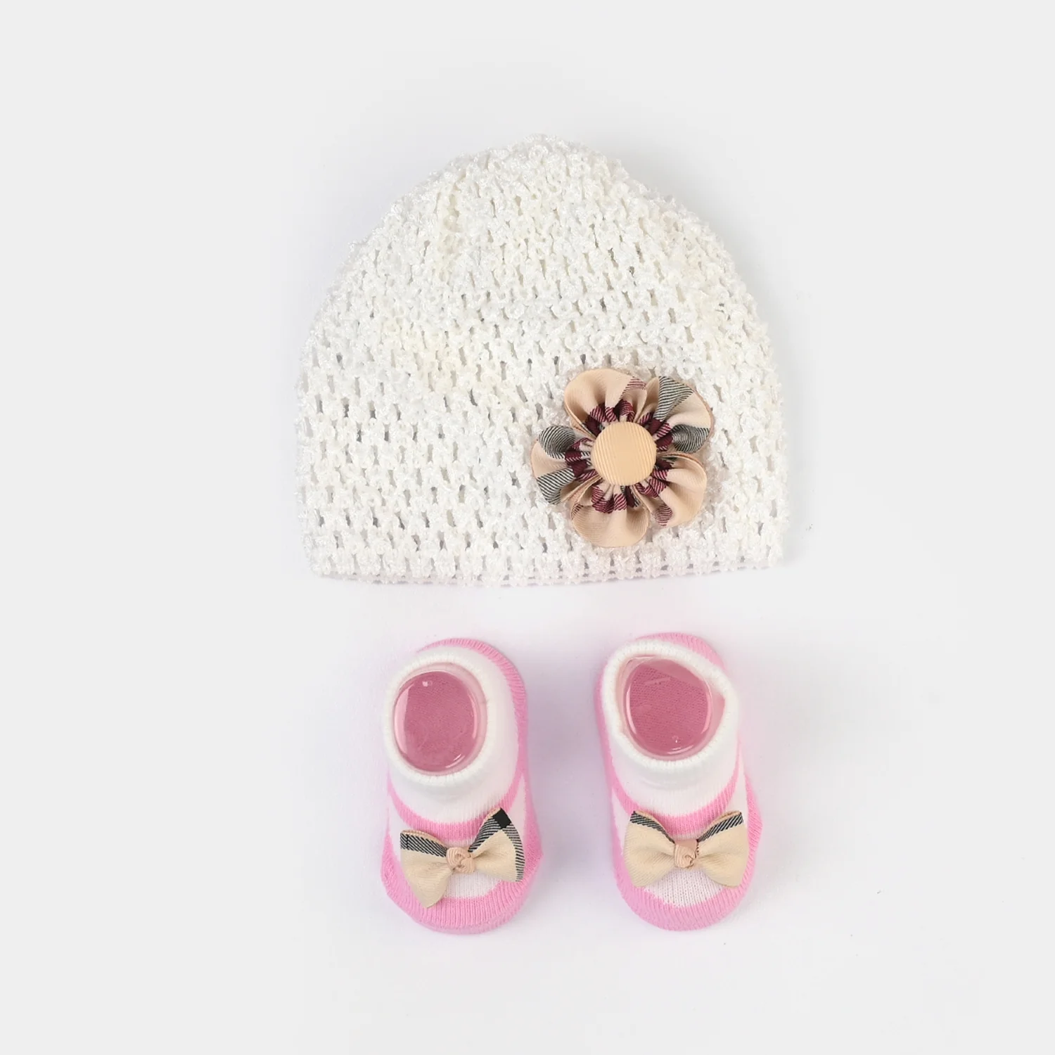 Baby Cap/Hat + Socks Set - Image 2