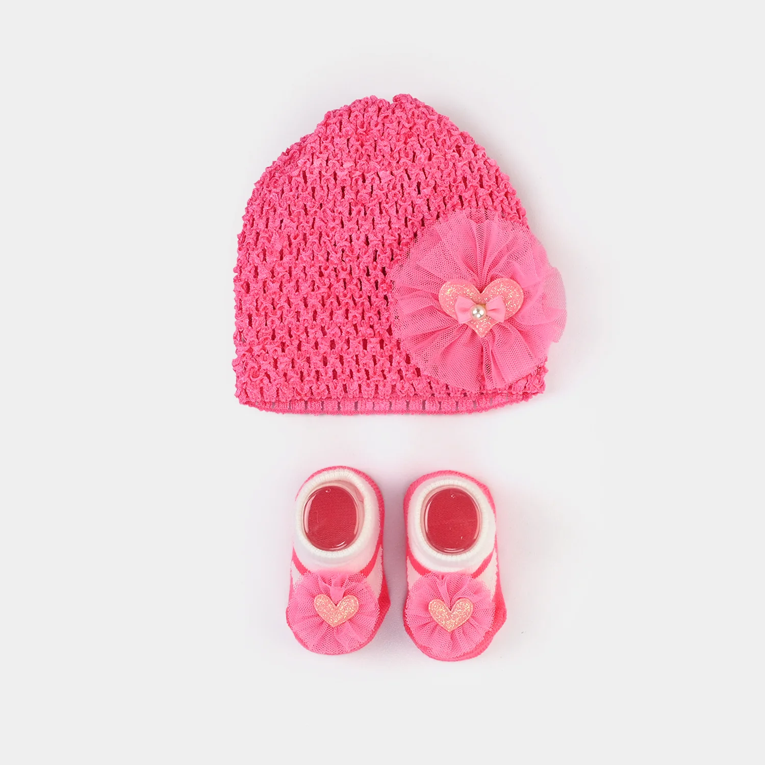 Baby Cap/Hat + Socks Set - Image 2