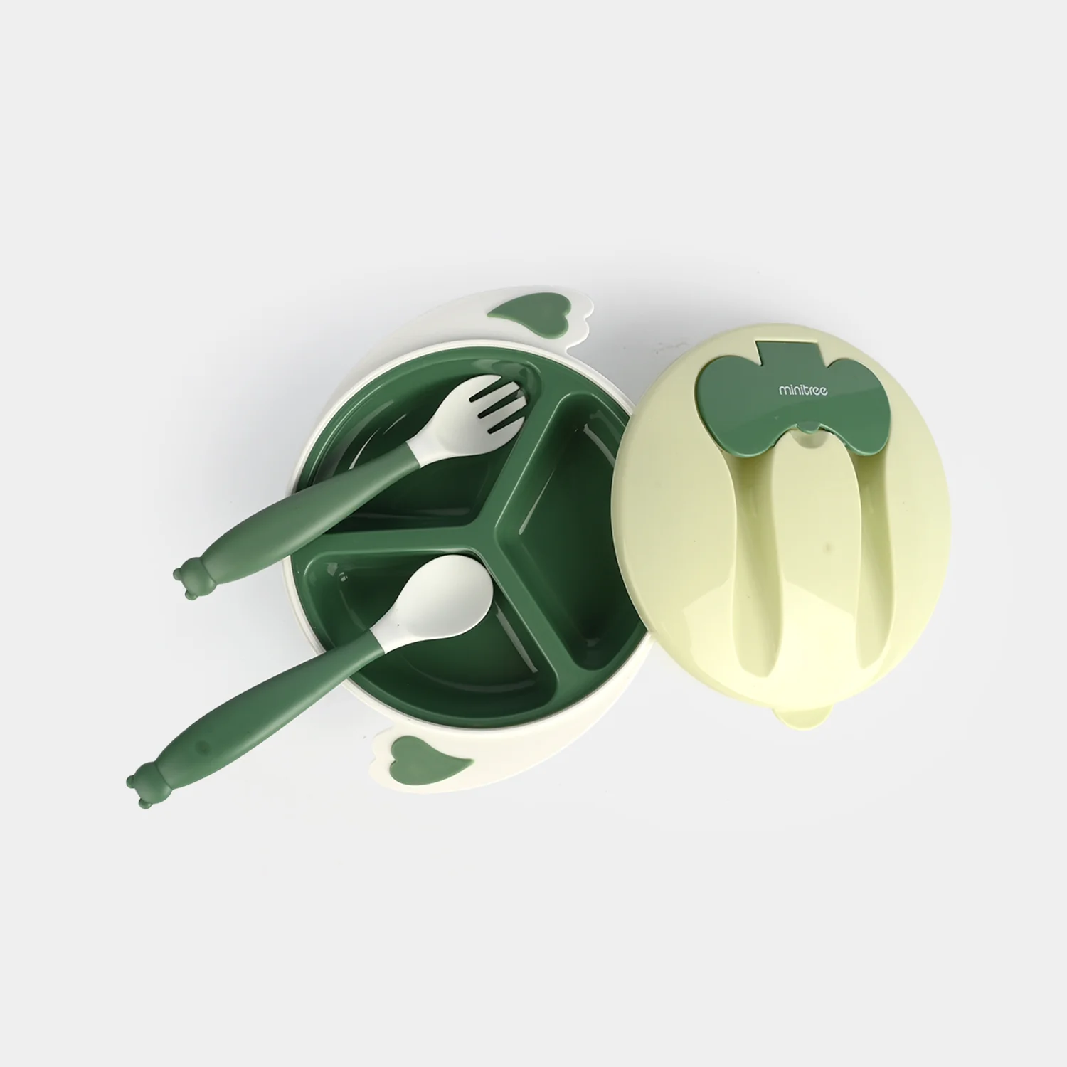 Minitree 3-Piece Kids Bowl & Spoon Set - Image 2