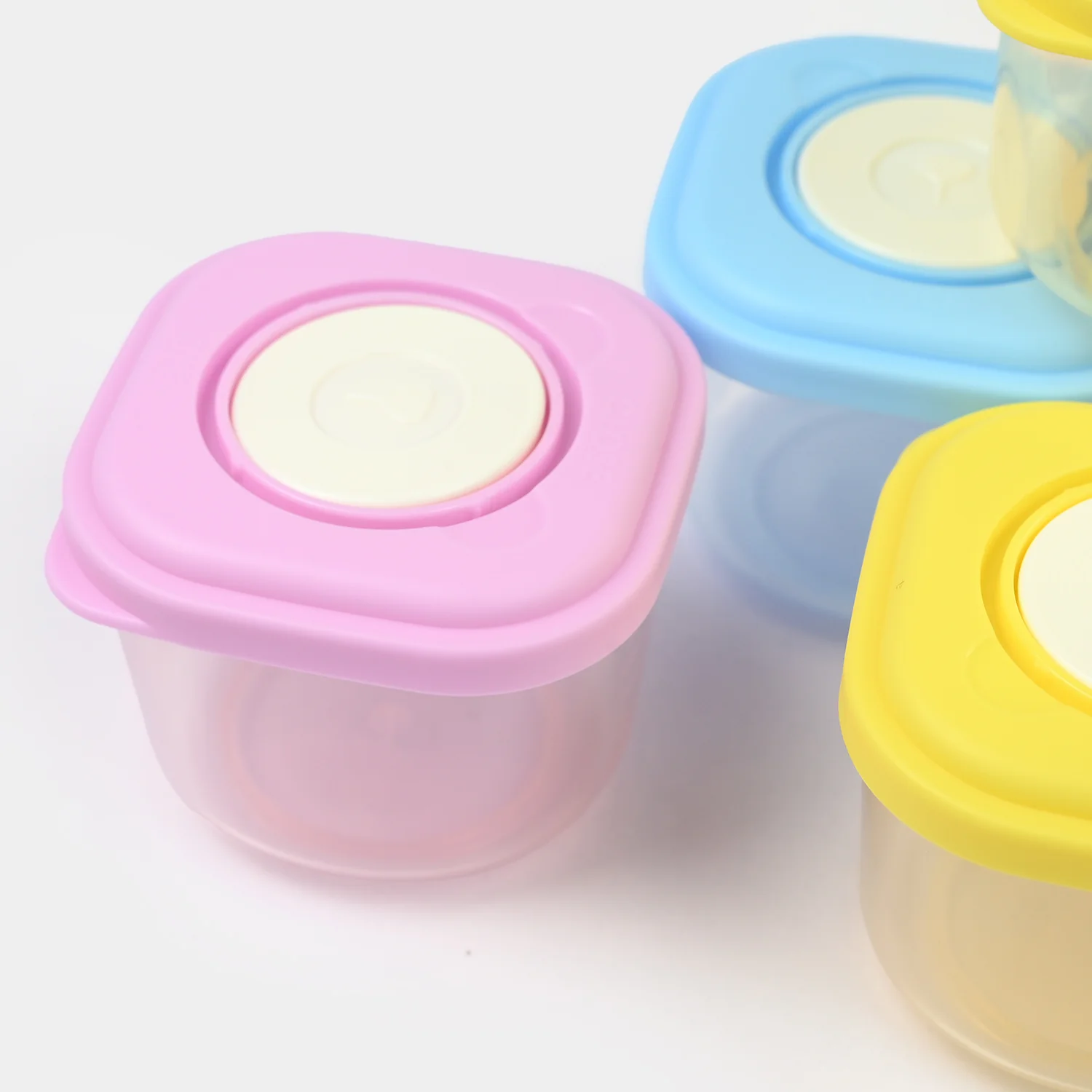 Baby Food Storage Containers Set (6 Pcs) - Image 2