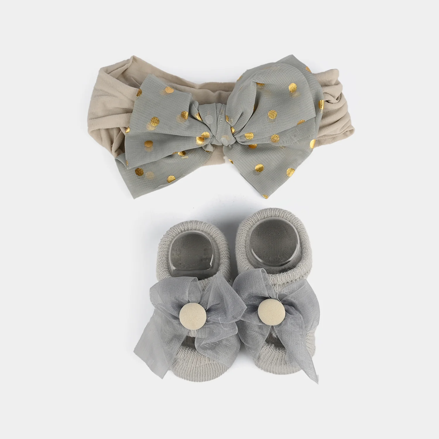 Baby Gift Set Socks With Headband | 0M+ - Image 2