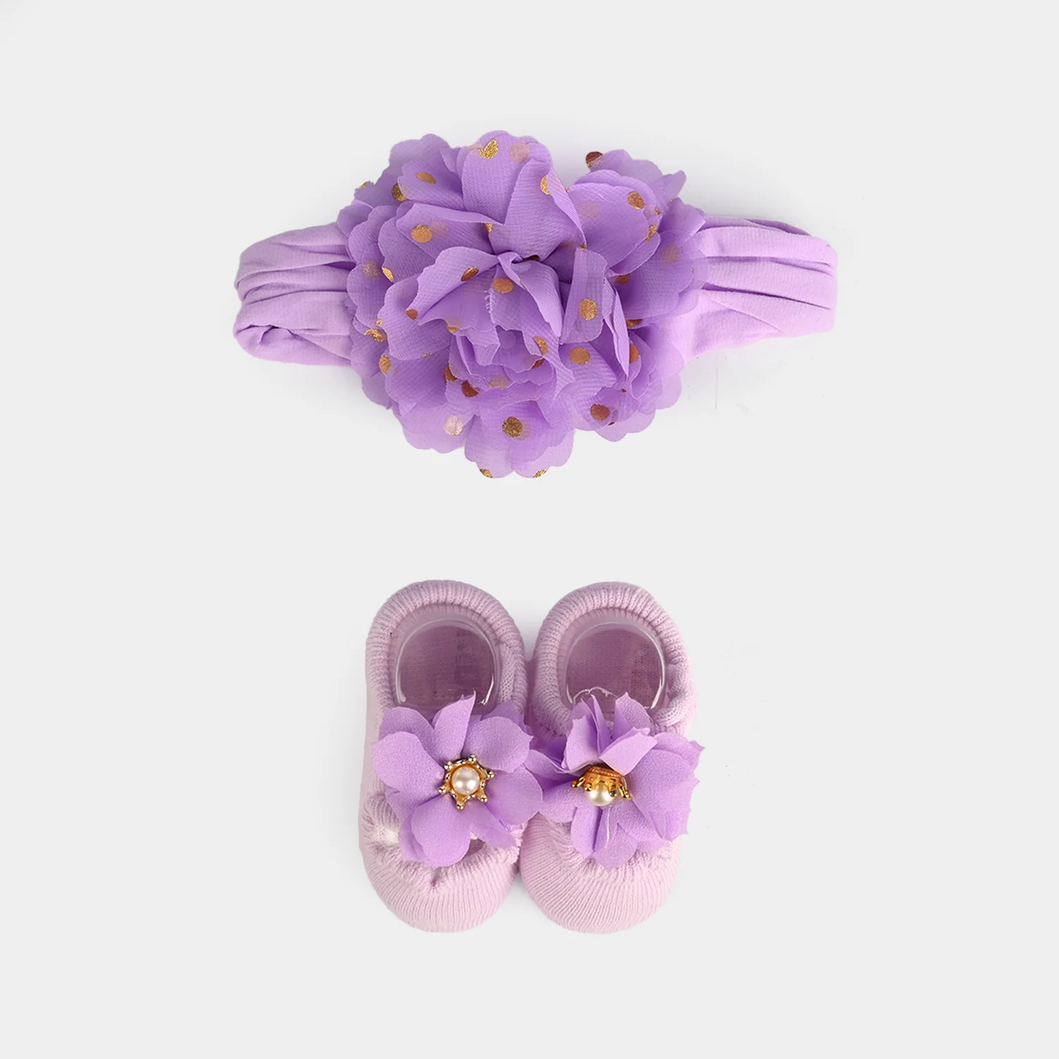 Baby Gift Set Socks With Headband | 0M+ - Image 2