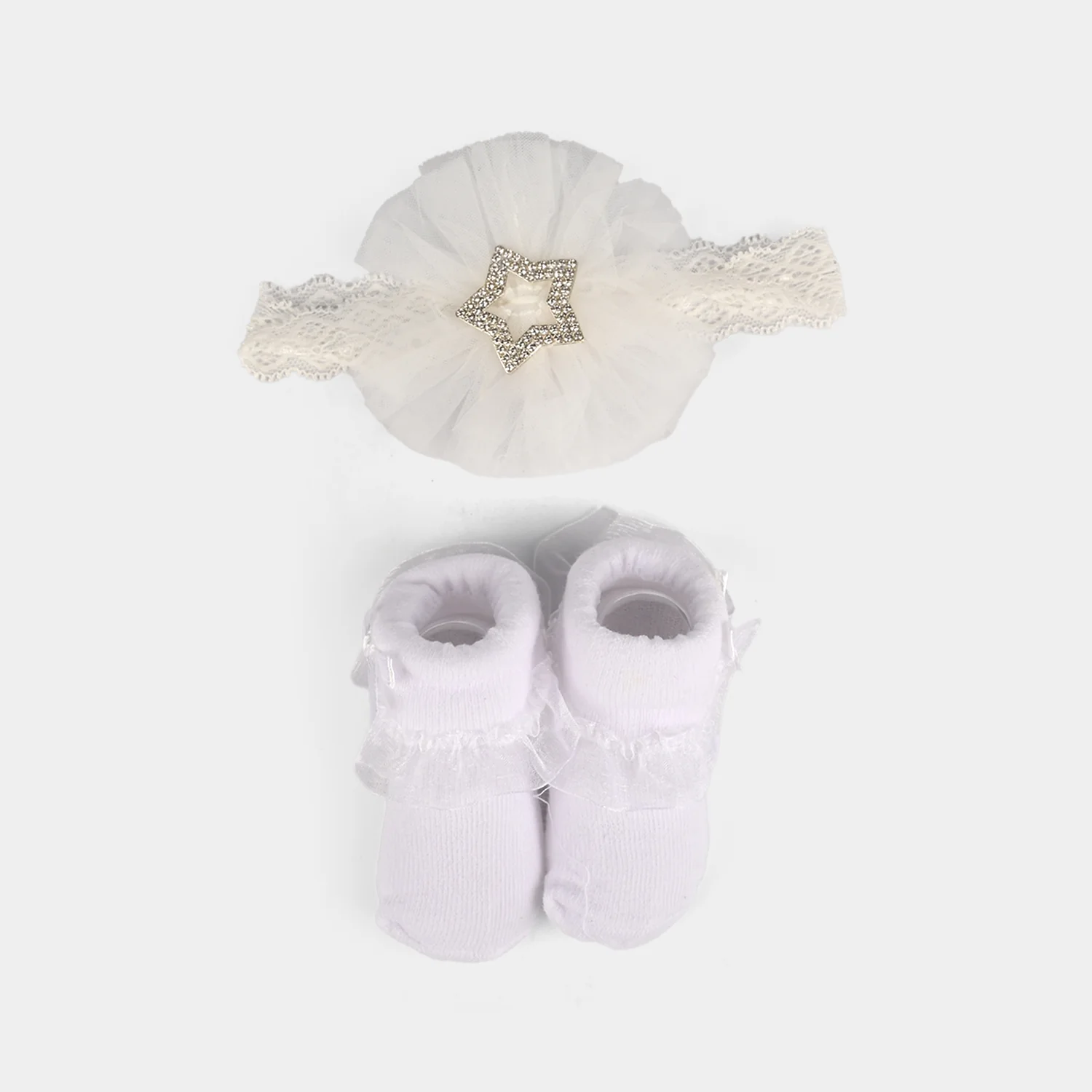 Baby Gift Set Socks With Headband | 0M+ - Image 2