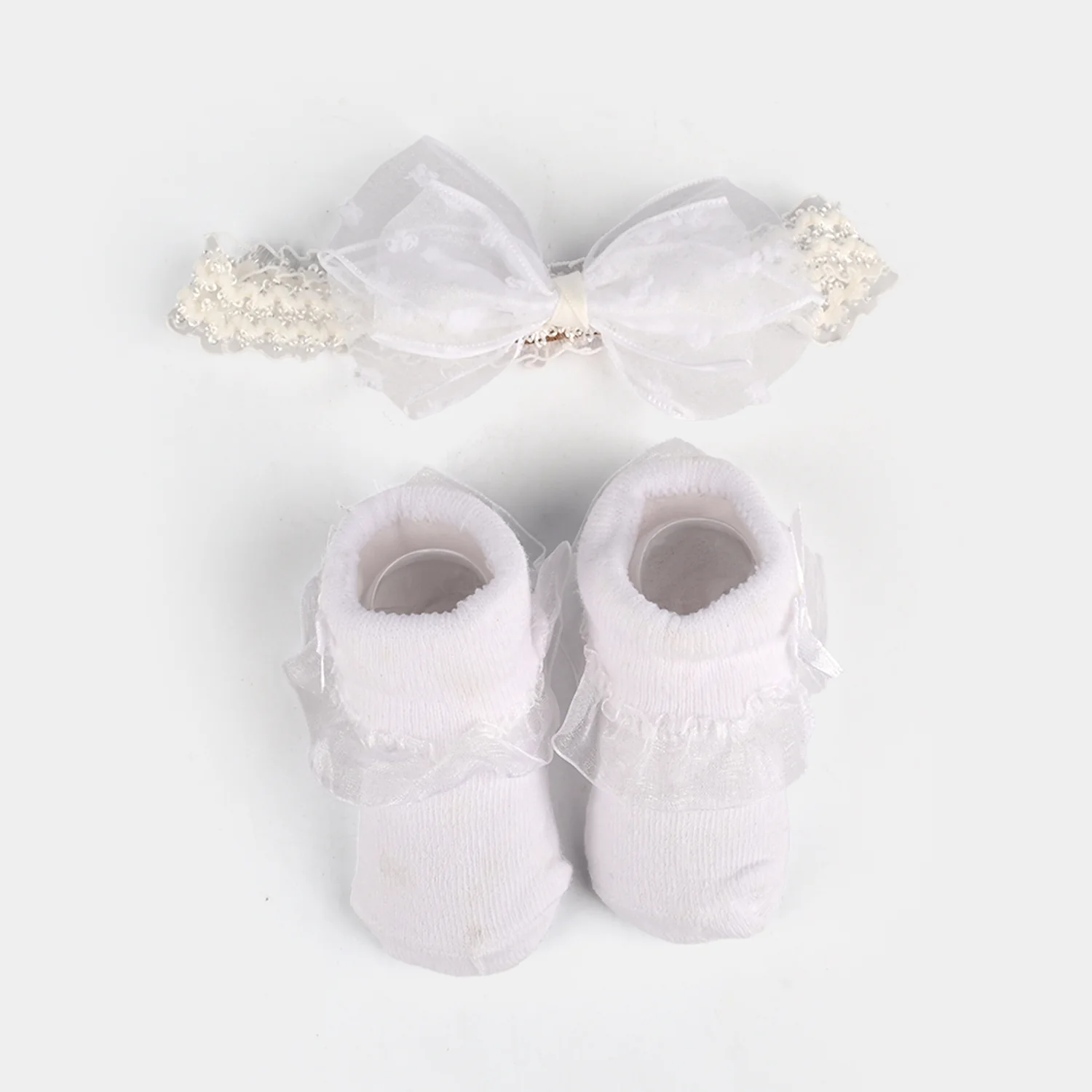 Baby Gift Set Socks With Headband | 0M+ - Image 2