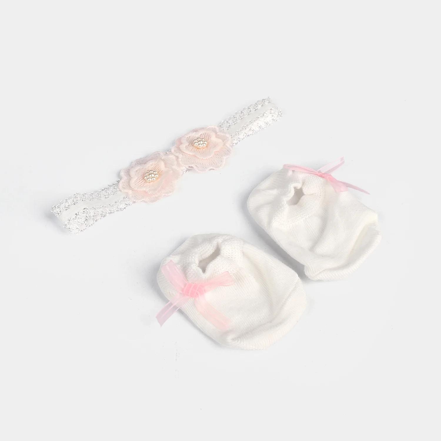 Baby Headband With Socks