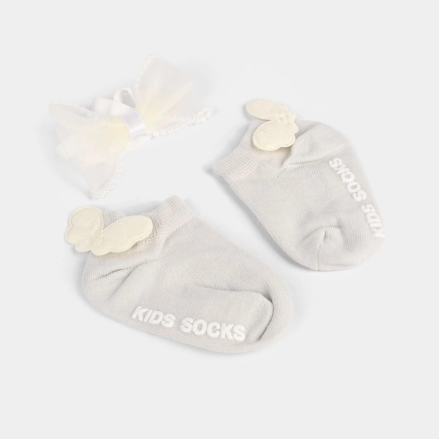 Baby Headband With Socks