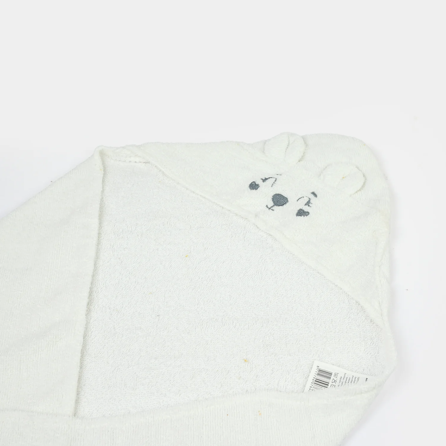 Baby Hooded Bath Towel 75x75 - Image 2