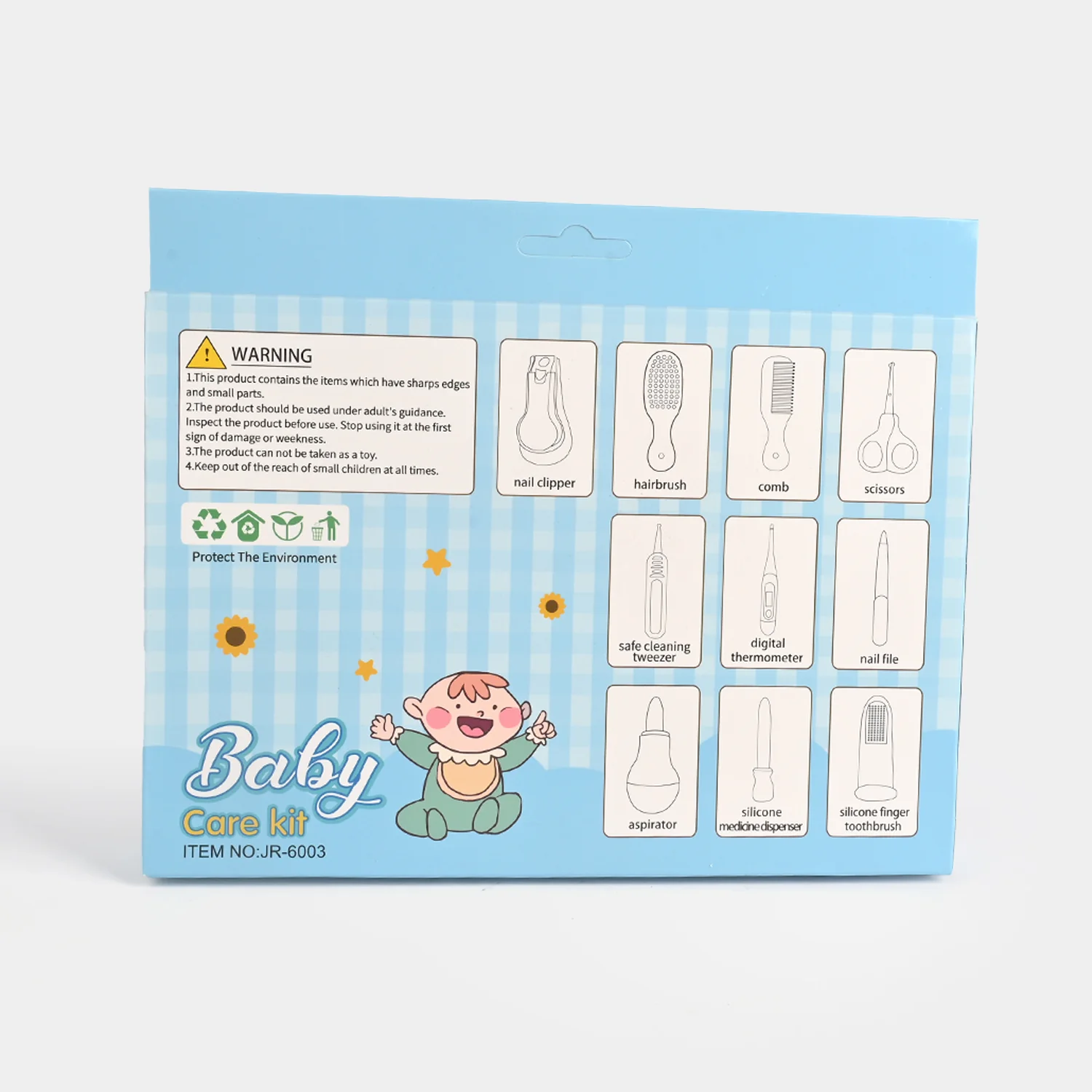 Baby Care Kit Manicure 0M+ Set | 10PCs - Image 4