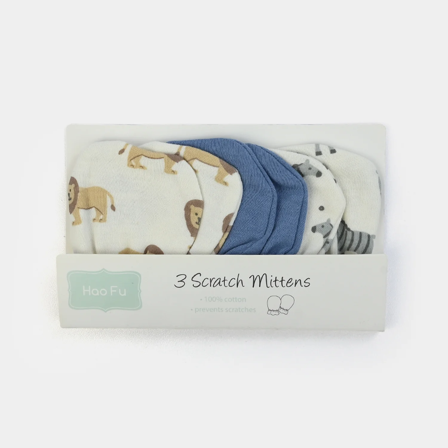 Baby Mittens Set (3 Pairs) - Image 3