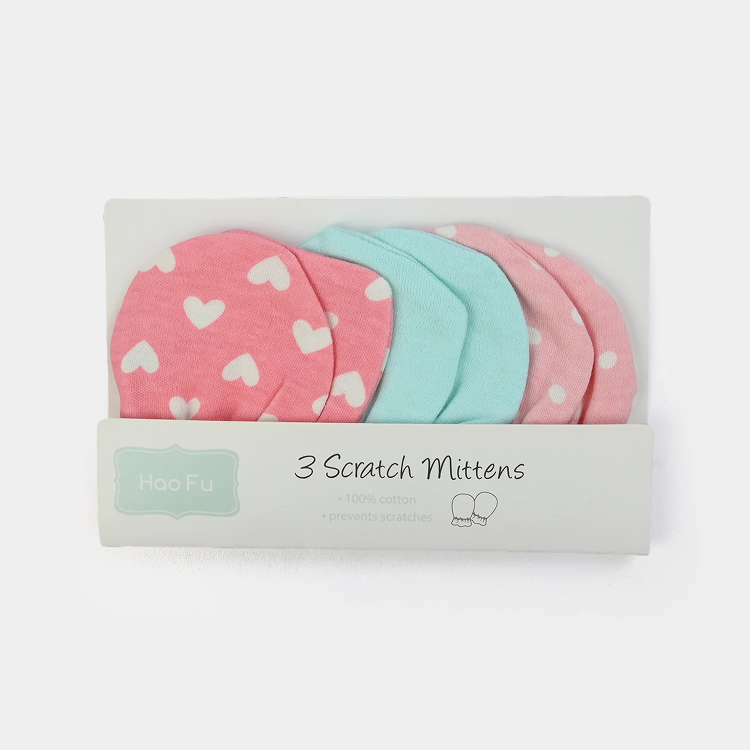 Baby Mittens Set (3 Pairs) - Image 3